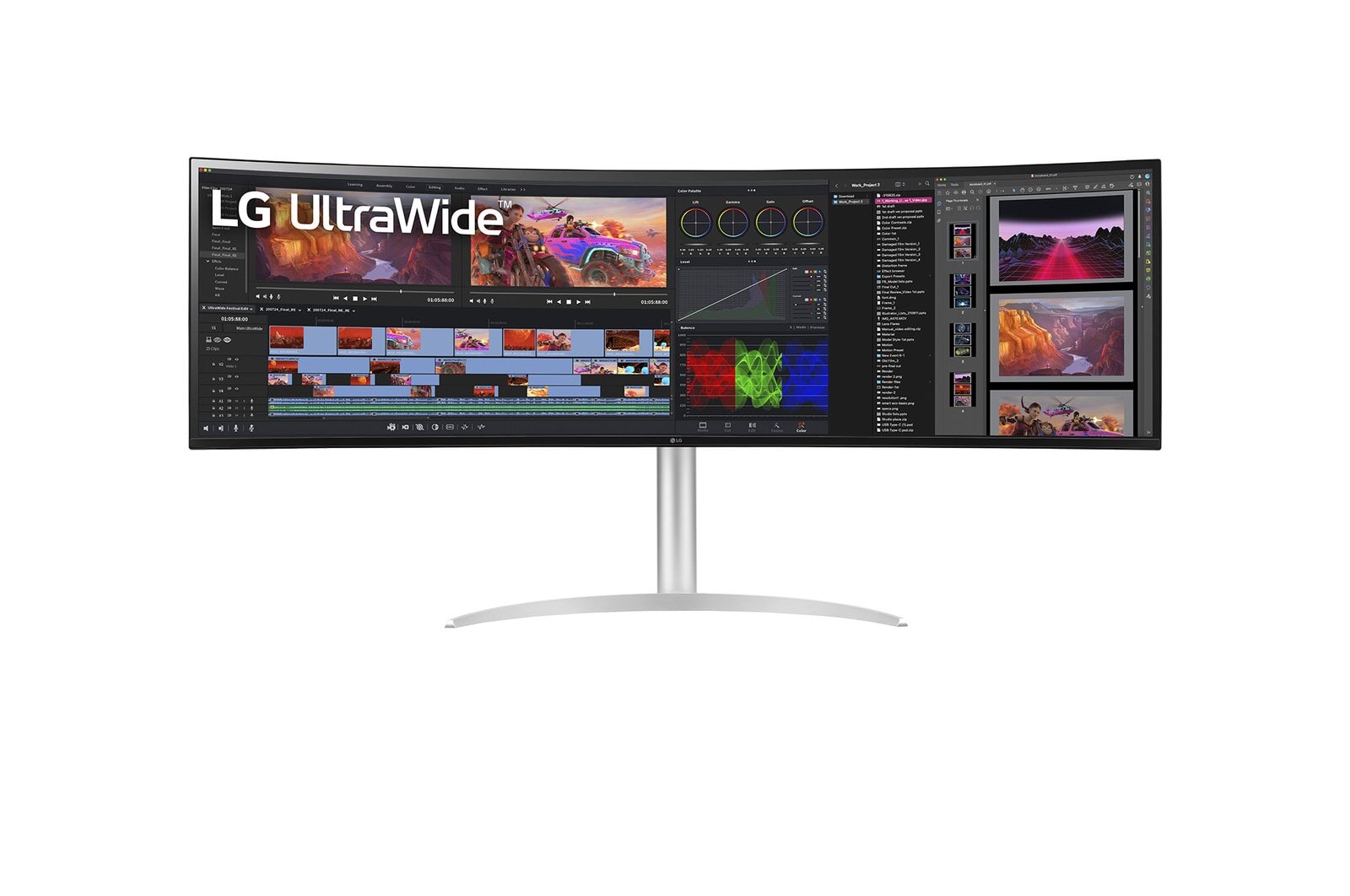 LG UltraWide/ 49WQ95C-W/ 49
