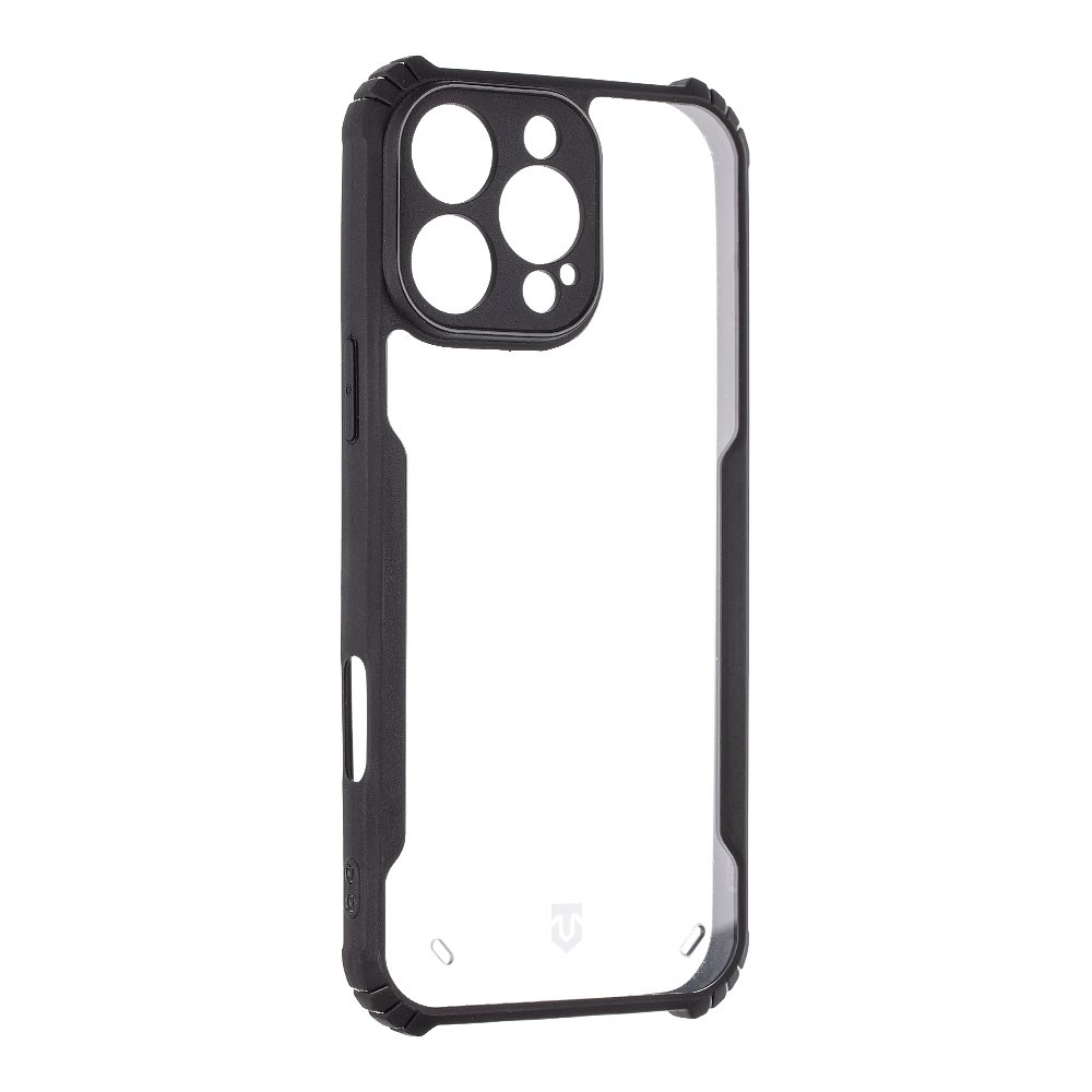 Tactical Quantum Stealth Kryt pre Apple iPhone 16 Pre Max Clear Black 