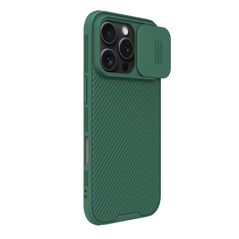 Nillkin CamShield PRE Zadný Kryt pre Apple iPhone 16 Pre Dark Green 