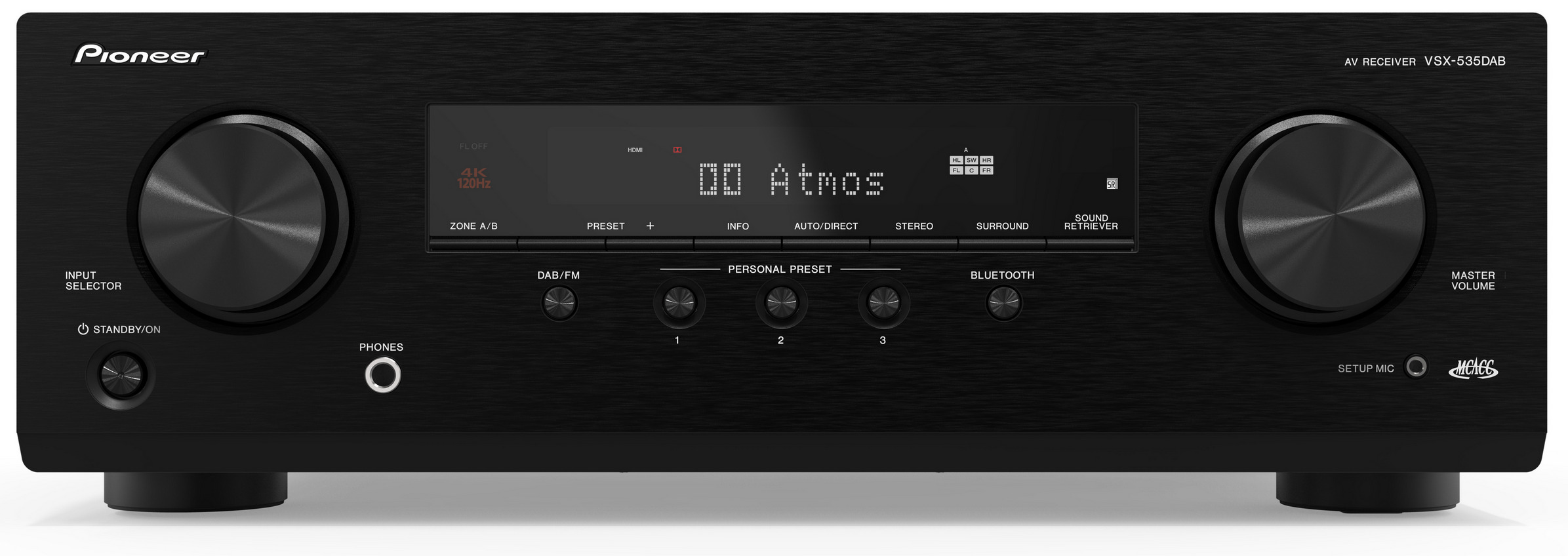 Pioneer VSX-535D-B AV prijímač 5.2, 5x135W, Dolby Atmos čierny