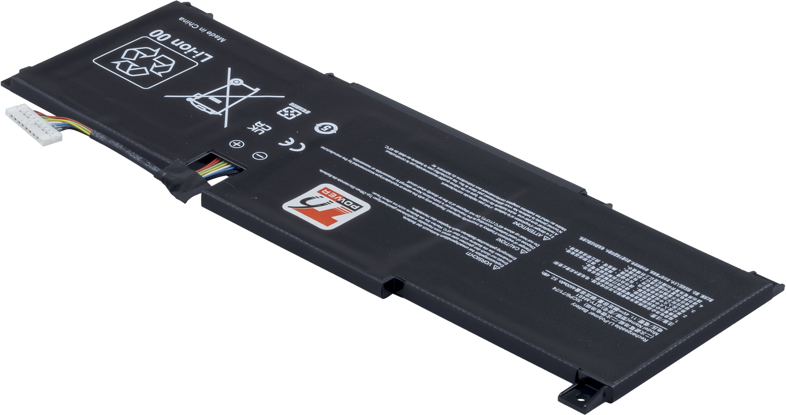 Batéria T6 Power MSI BTY-M491, 4600mAh, 52, 4Wh, 3cell, Li-pol, white connector 