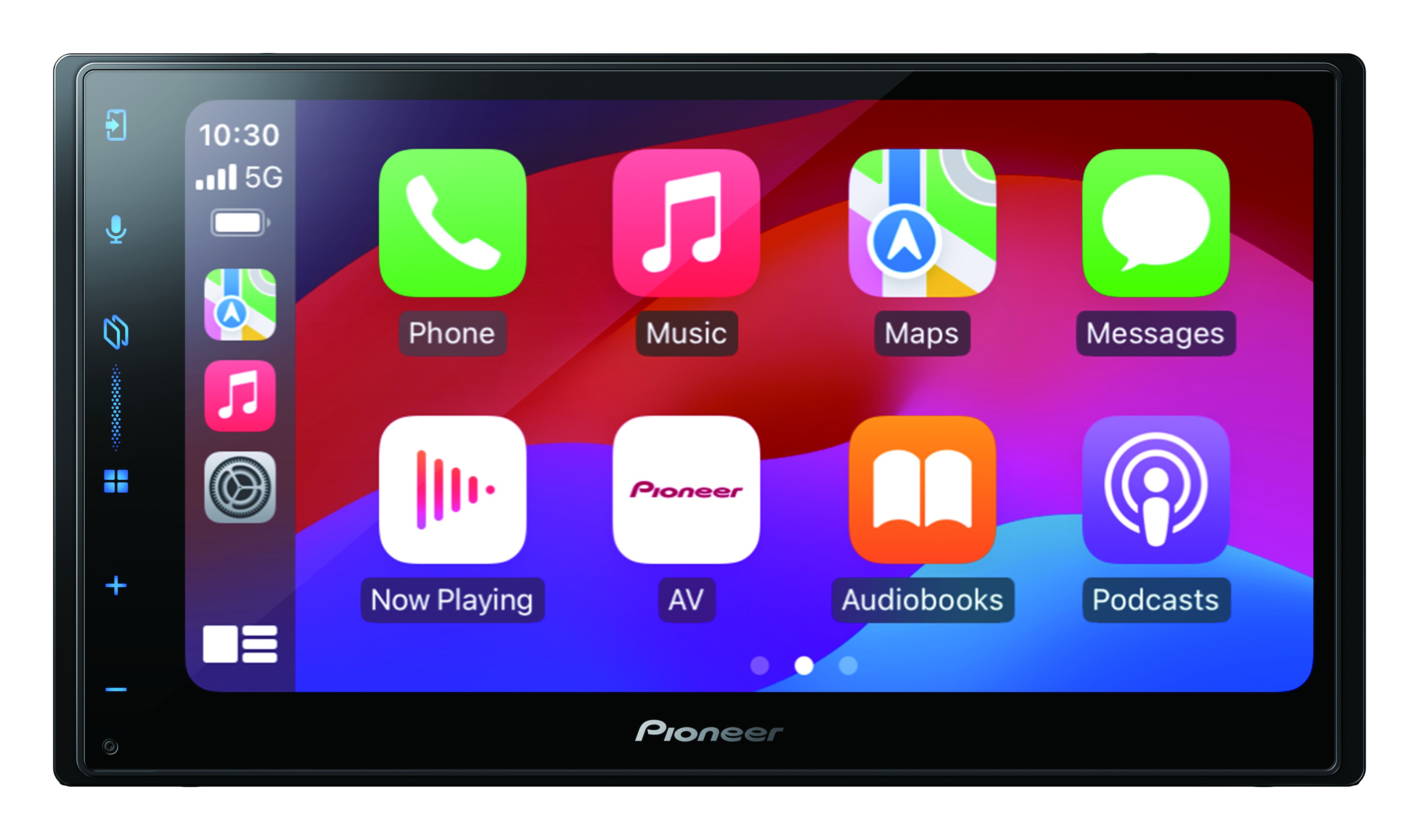 Pioneer SPH-DA77DAB autorádio 2DIN, 6, 8" LCD, DAB+, CarPlay, Android Auto, Wi-Fi, Bluetooth 