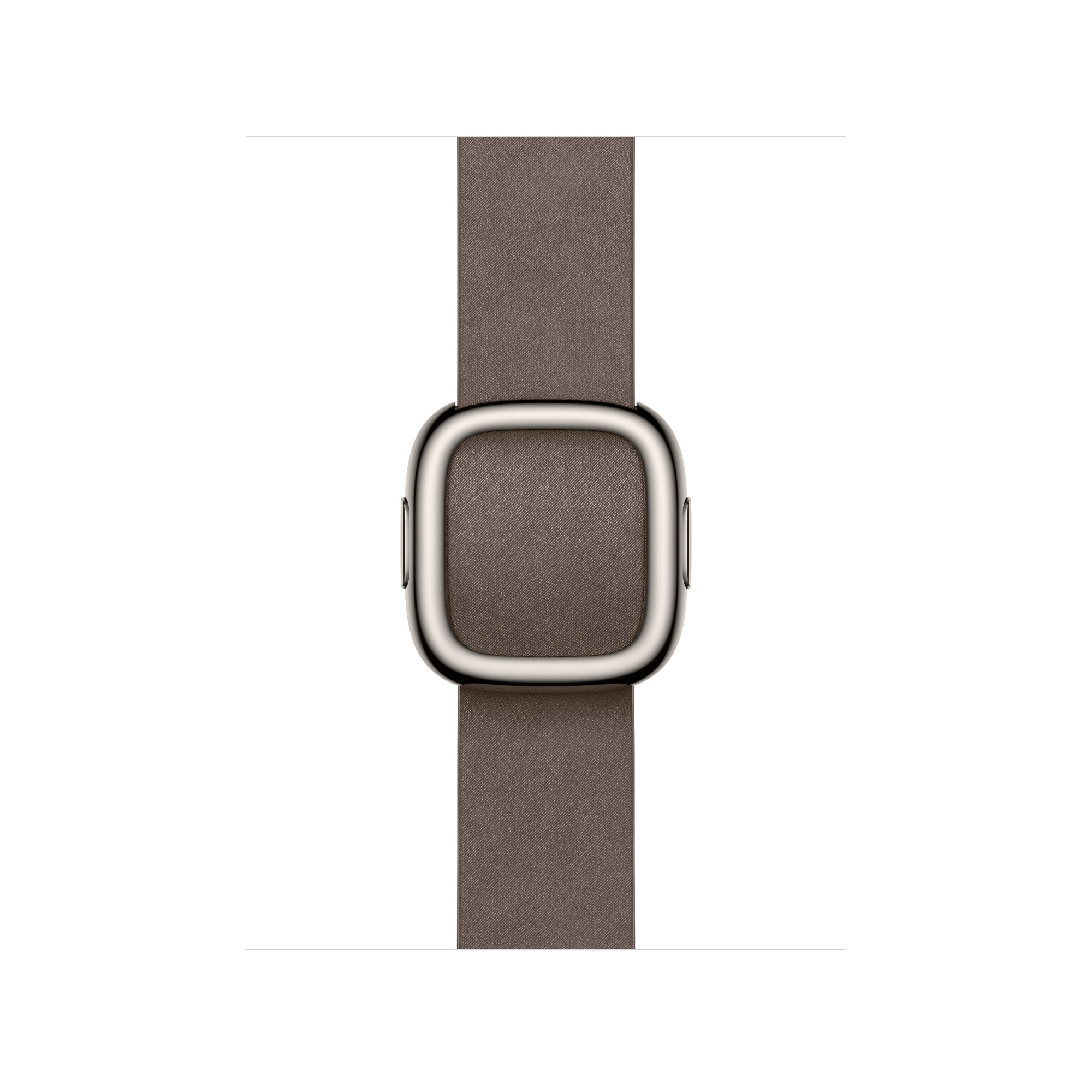 Watch Acc/ 42/ Dark Taupe Modern Buckle - Large