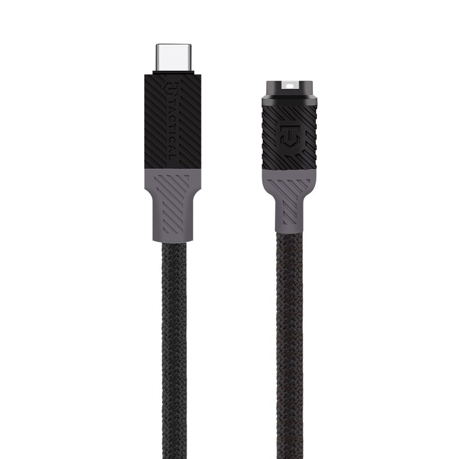 Tactical Recce 3:20 kábel pre Garmin USB-C Black/ Grey