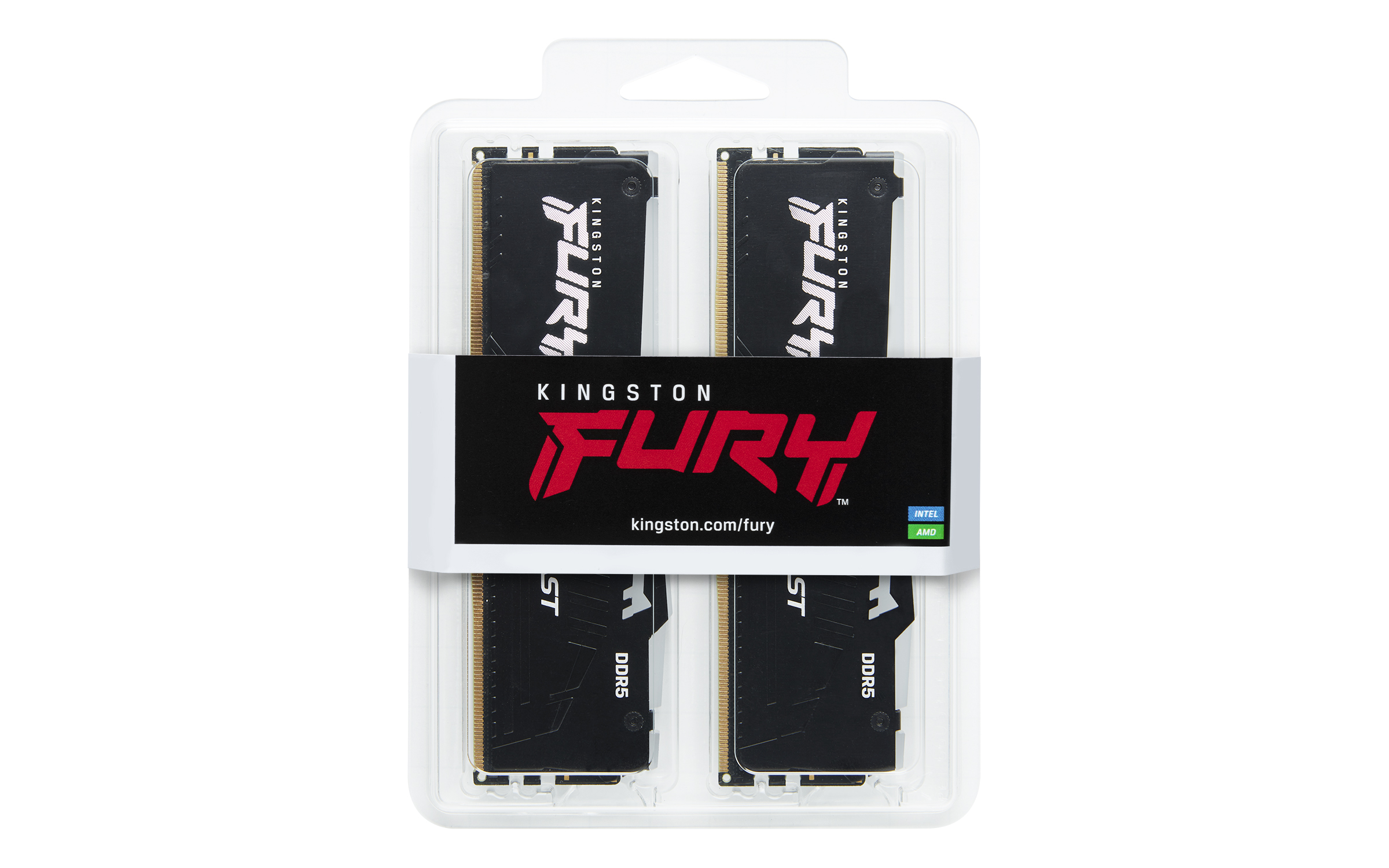 Kingston FURY Beast EXPO/ DDR5/ 32GB/ 6000MHz/ CL36/ 2x16GB/ RGB/ Black 