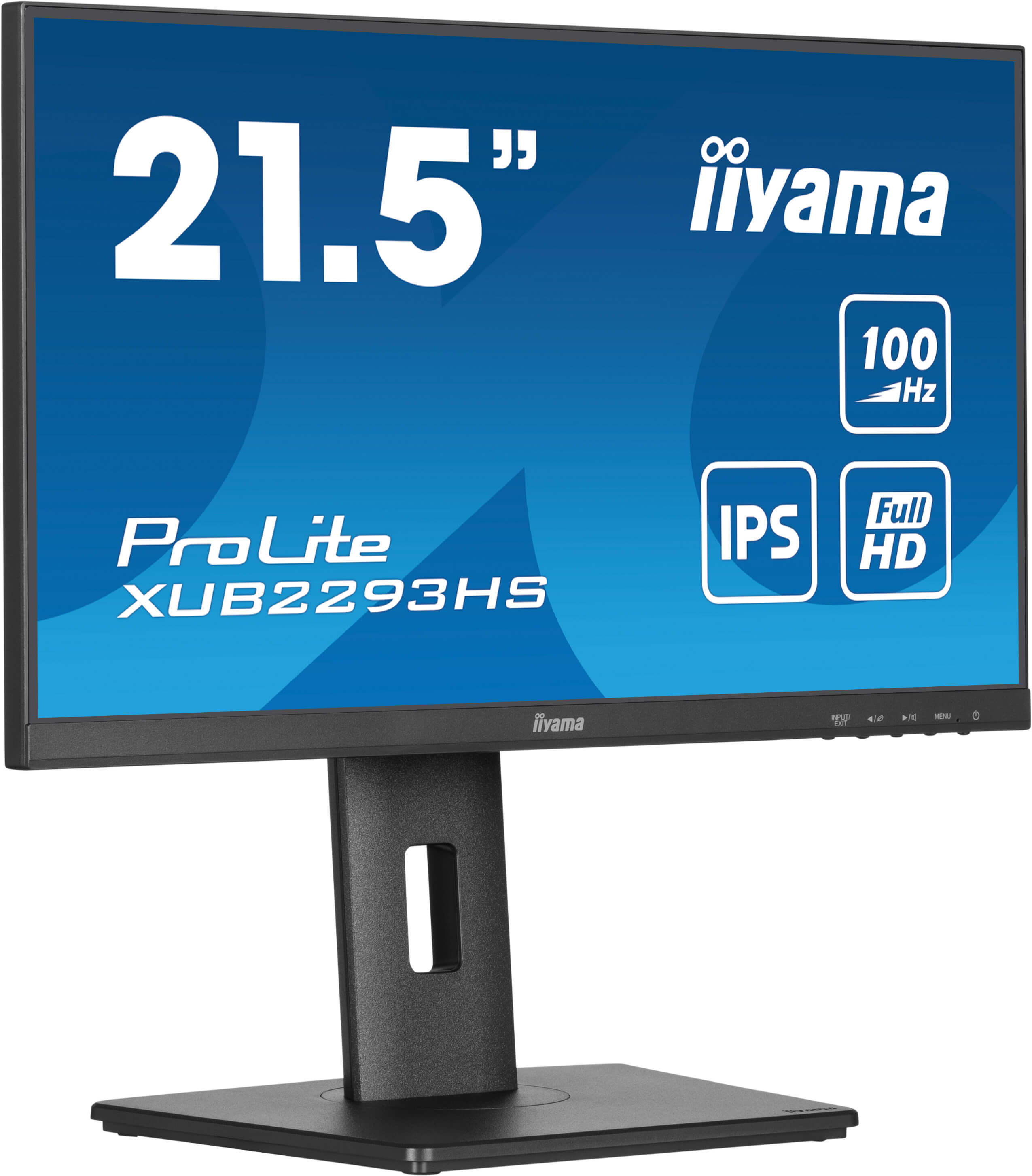 iiyama ProLite/ XUB2293HS-B6/ 21, 5"/ IPS/ FHD/ 100Hz/ 1ms/ Black/ 3R 