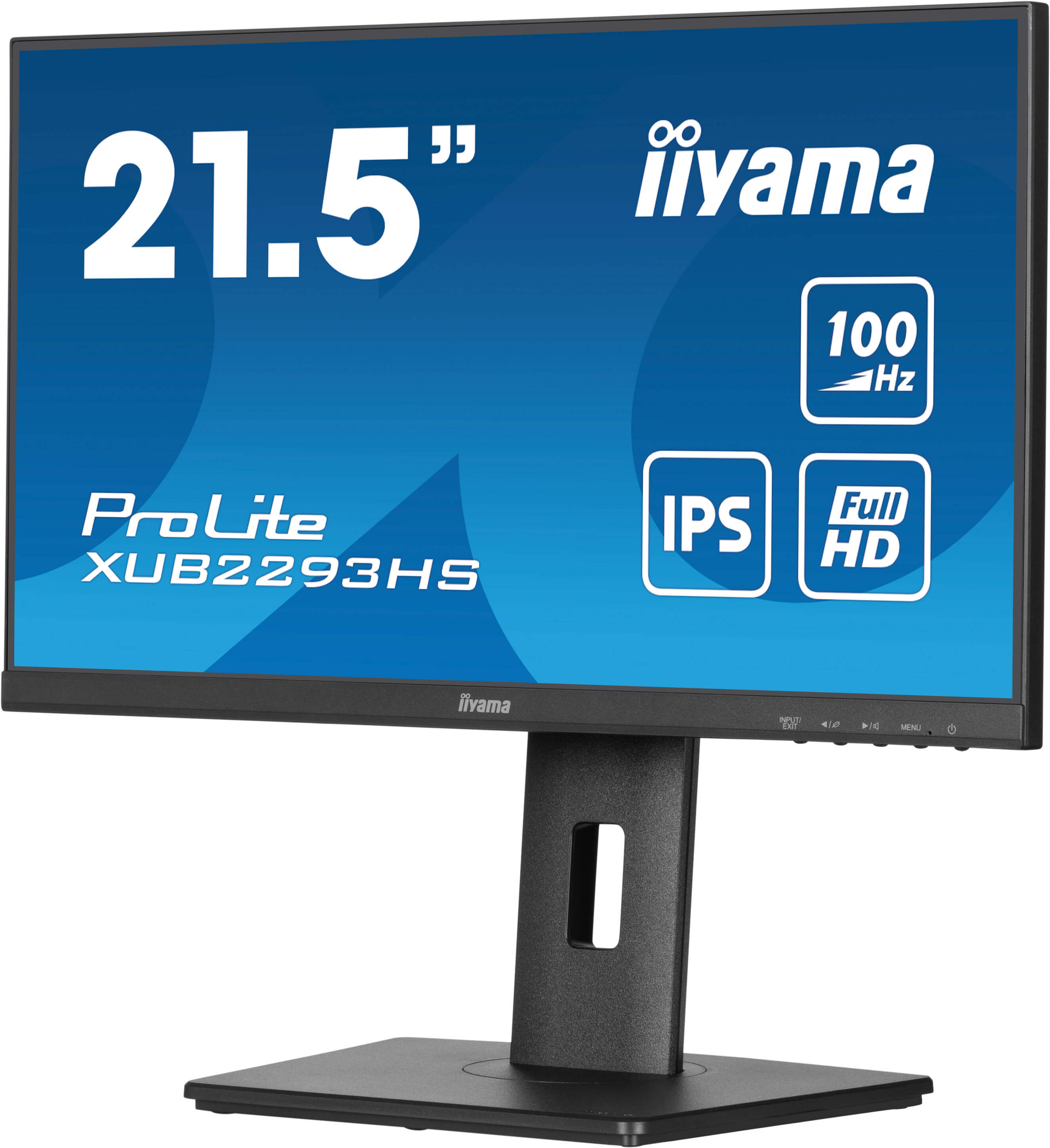 iiyama ProLite/ XUB2293HS-B6/ 21, 5"/ IPS/ FHD/ 100Hz/ 1ms/ Black/ 3R 