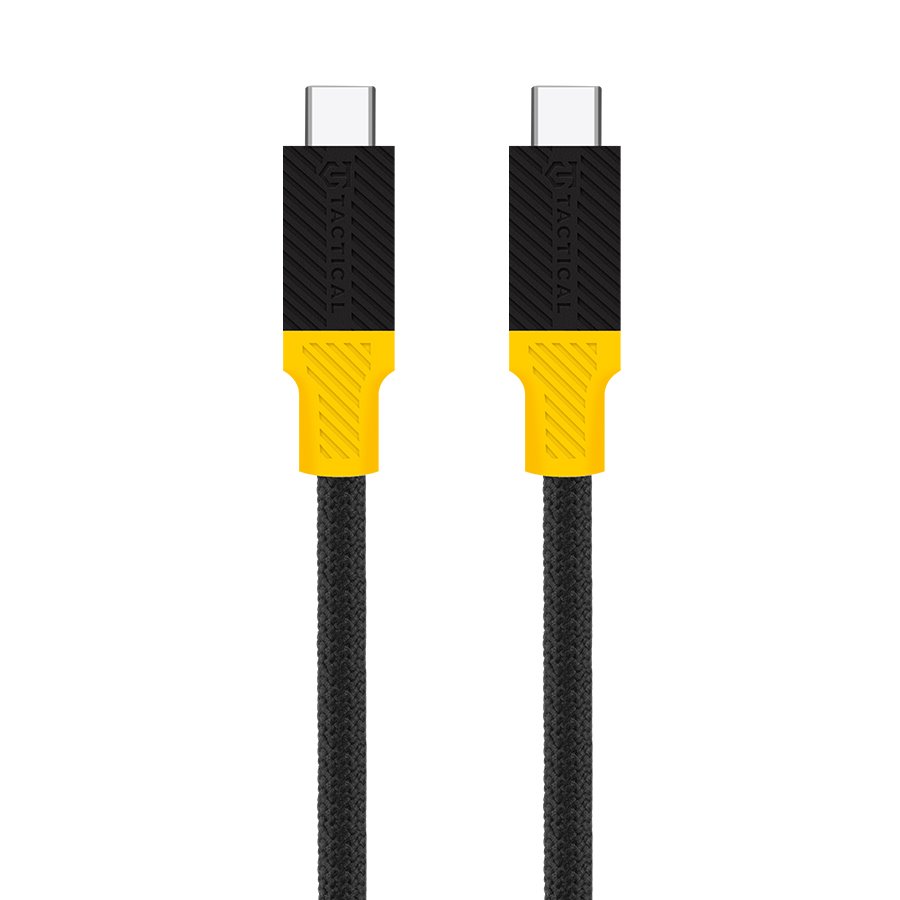 Tactical BlackBird Kábel USB4 1m Black/ Yellow