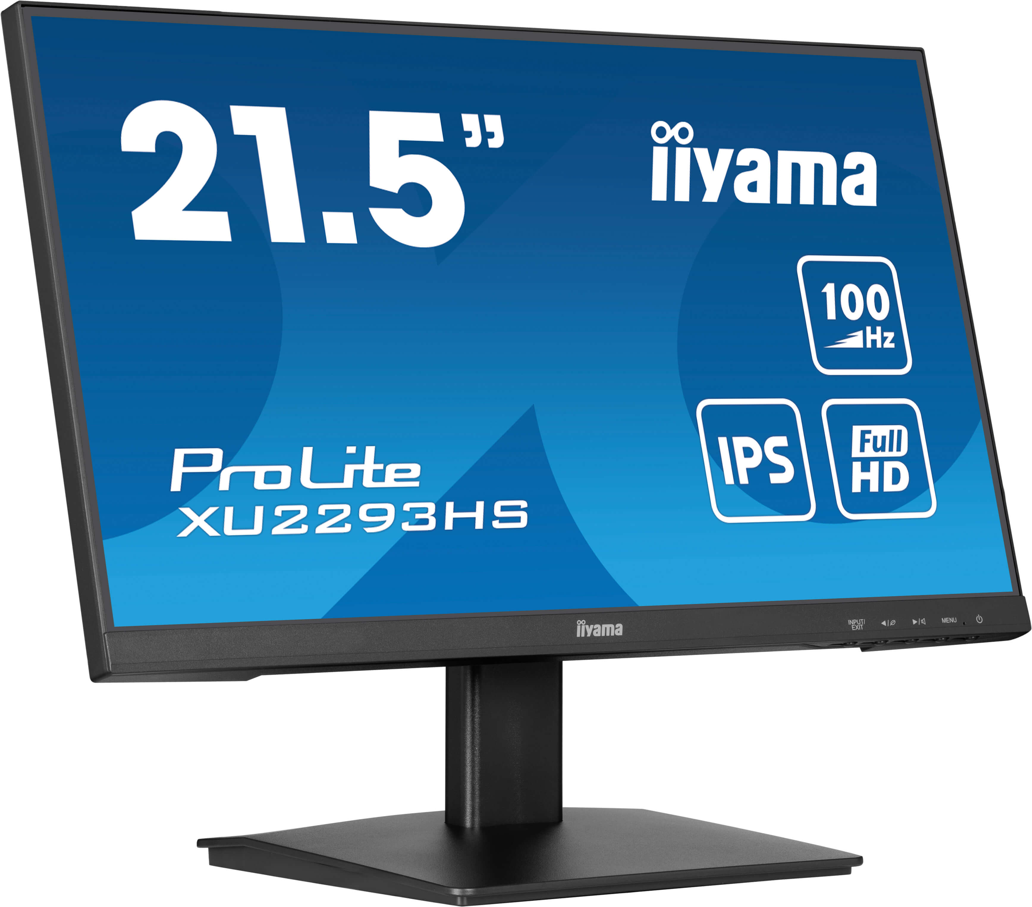 iiyama ProLite/ XU2293HS-B6/ 21, 5"/ IPS/ FHD/ 100Hz/ 1ms/ Black/ 3R 