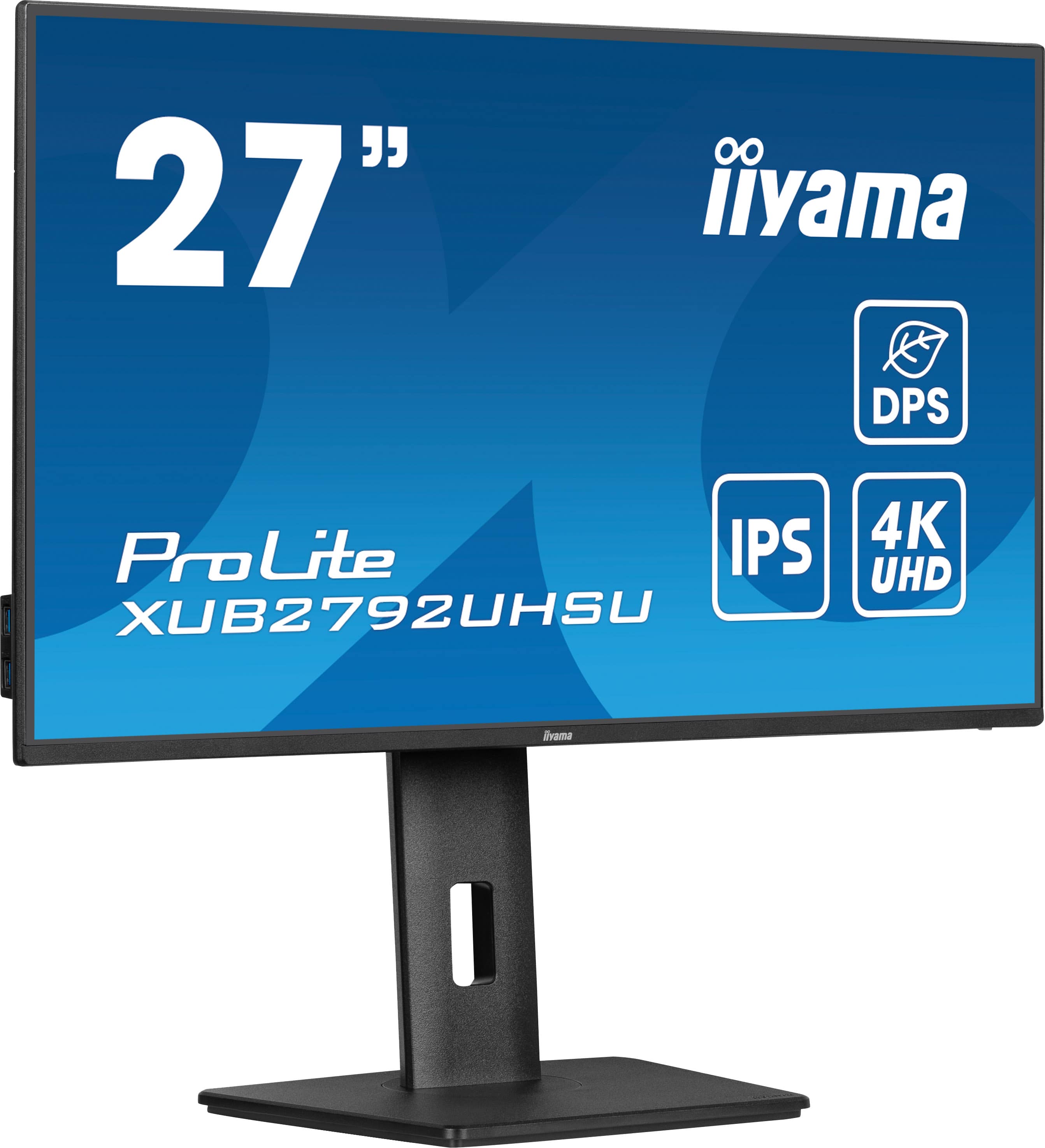 27" iiyama XUB2792UHSU-B6:IPS, 4K, HDMI, USB-C, HAS 