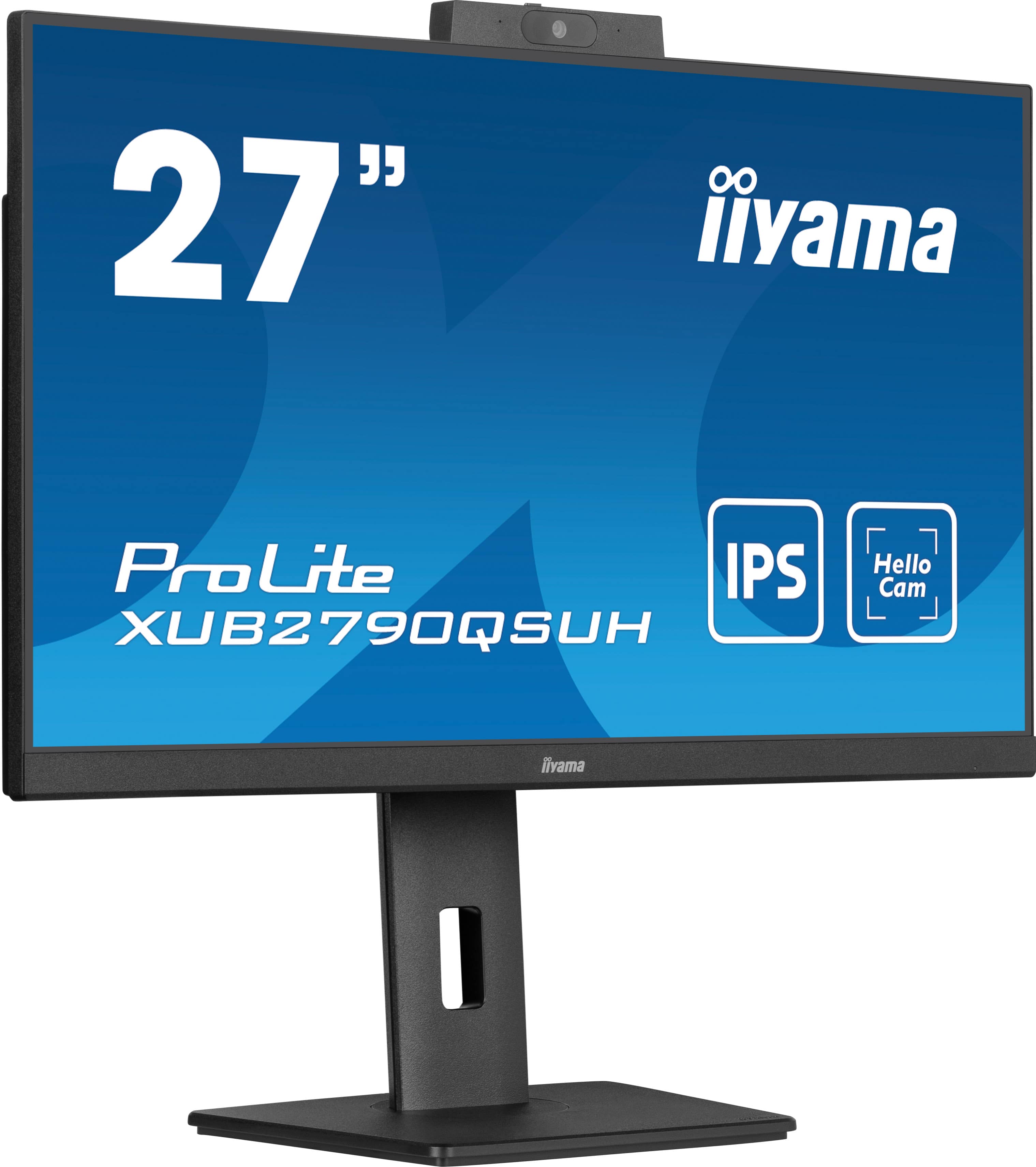 27" iiyamaXUB2790QSUH-B1: IPS, QHD, HAS, USB-C, cam 