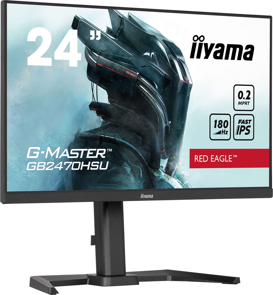 24" iiyama GB2470HSU-B6: IPS, FHD, HDMI, DP, HAS 