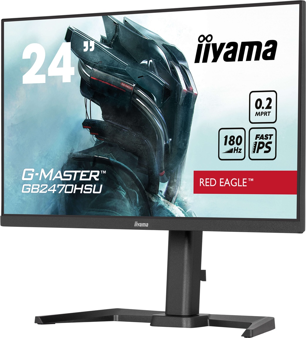 24" iiyama GB2470HSU-B6: IPS, FHD, HDMI, DP, HAS 