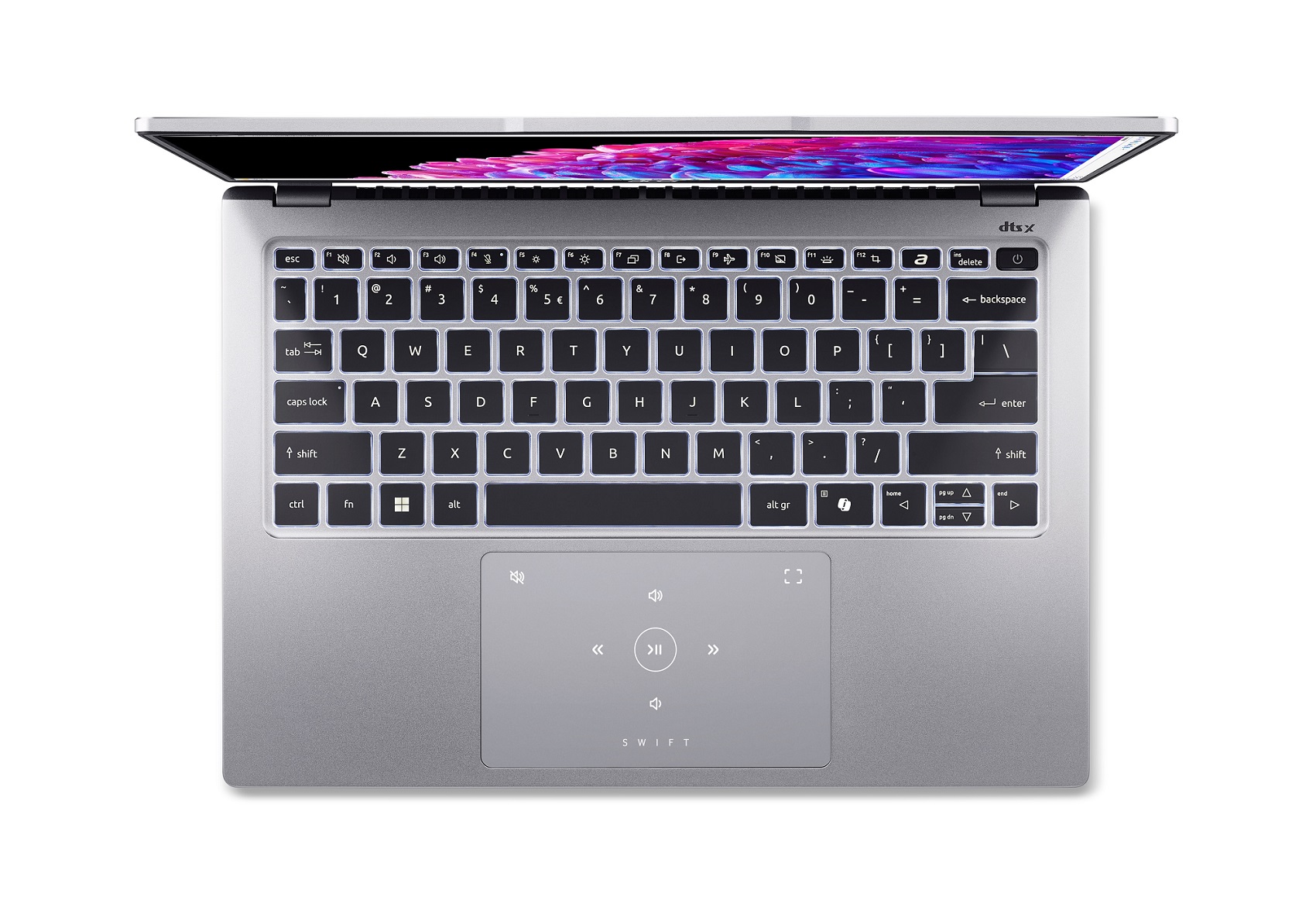 Acer Swift Go 14/ SFG14-73-99F2/ U9-185H/ 14"/ 2880x1800/ 32GB/ 1TB SSD/ Arc Xe/ W11H/ Silver/ 2R 