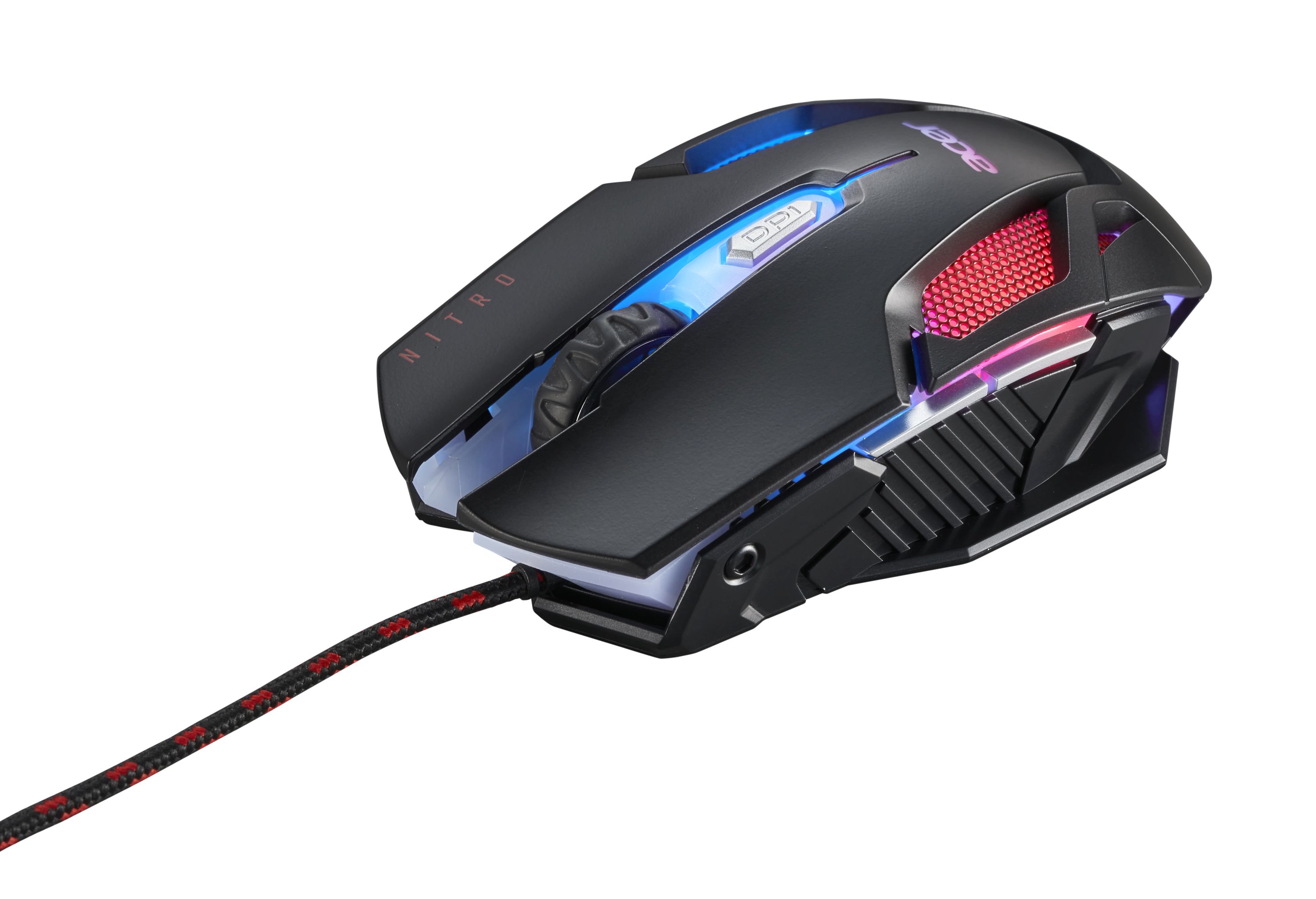 Acer Nitro Gaming Mouse II/ Herná/ Optická/ Pre pravákov/ 7 200 DPI/ Drôtová USB/ Čierna 