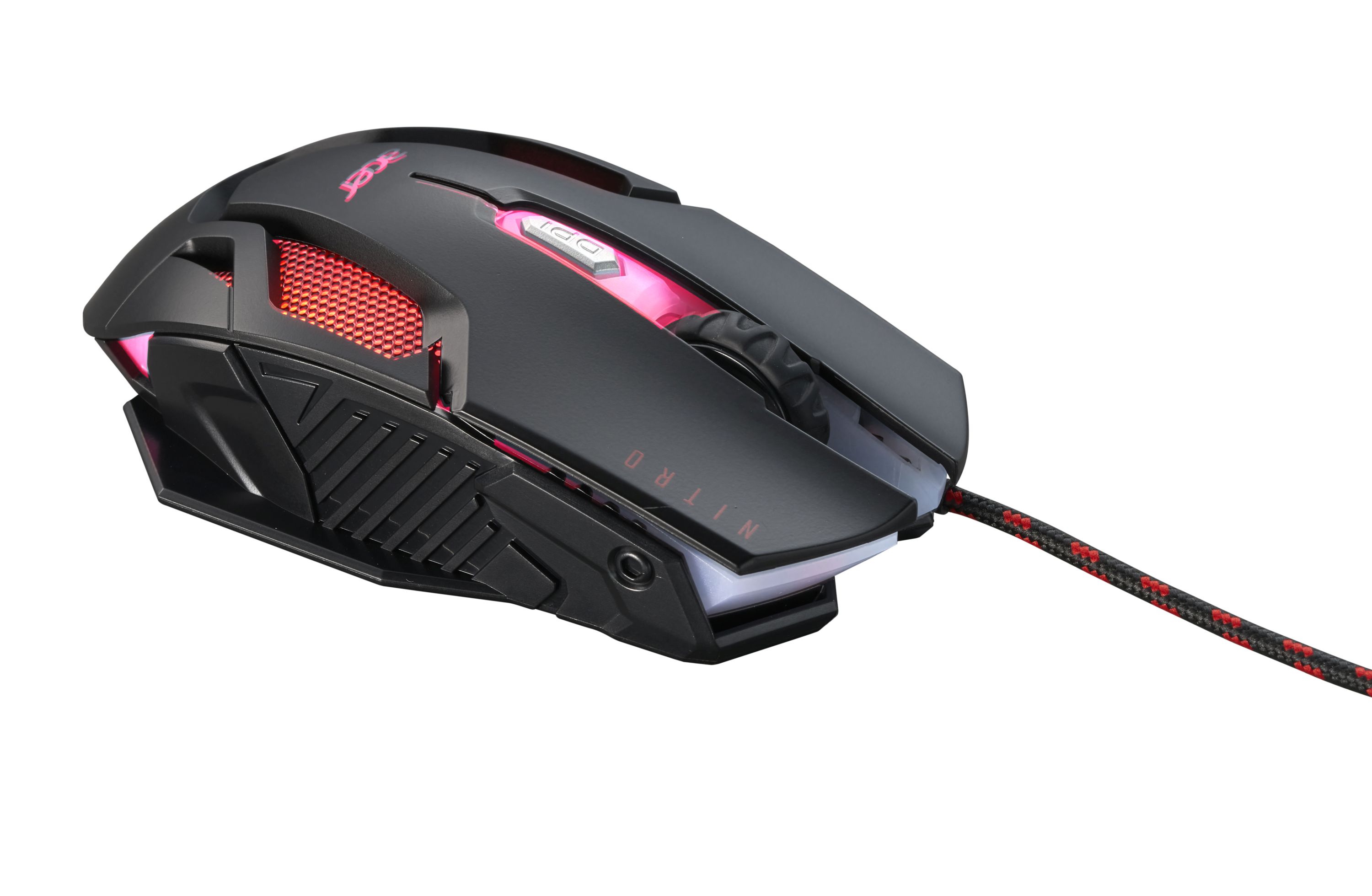 Acer Nitro Gaming Mouse II/ Herná/ Optická/ Pre pravákov/ 7 200 DPI/ Drôtová USB/ Čierna 