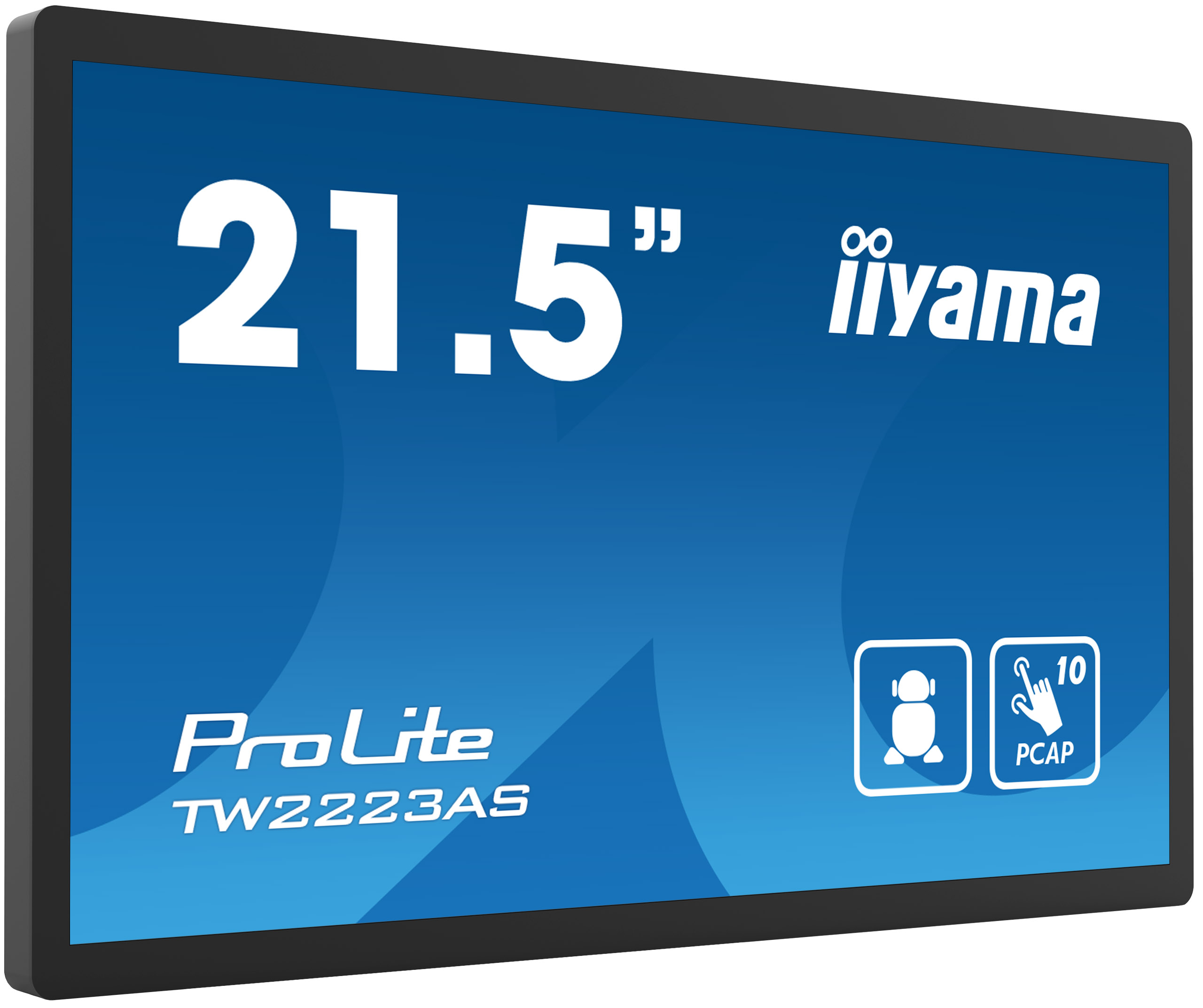 22" iiyama TW2223AS-B2: PCAP, Android 12, FHD 