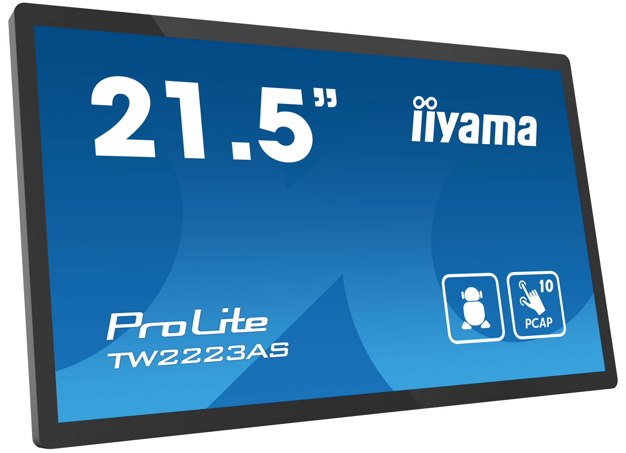 22" iiyama TW2223AS-B2: PCAP, Android 12, FHD 