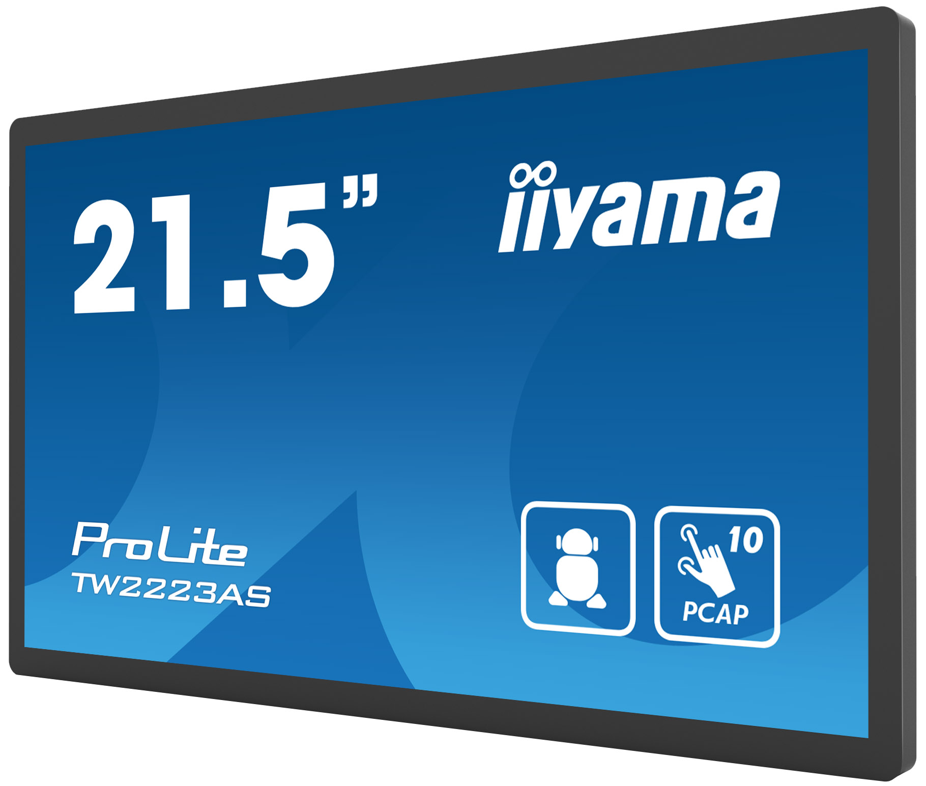 22" iiyama TW2223AS-B2: PCAP, Android 12, FHD 