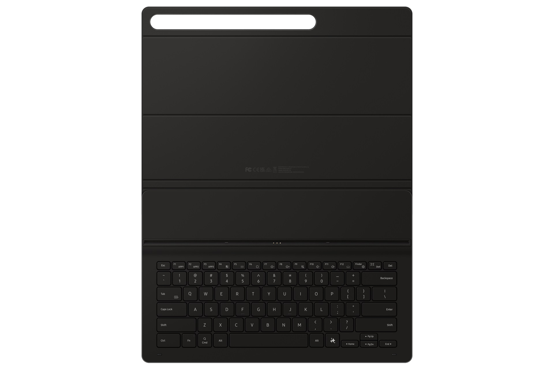 Samsung Ochranný kryt s klávesnicou pre Tab S10 Ultra/ S9 Ultra Black 