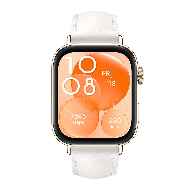 Huawei Watch Fit 3/ Gold/ Elegant Band/ White 