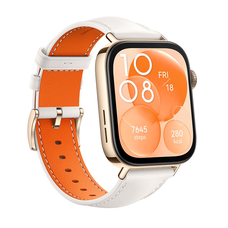 Huawei Watch Fit 3/ Gold/ Elegant Band/ White 