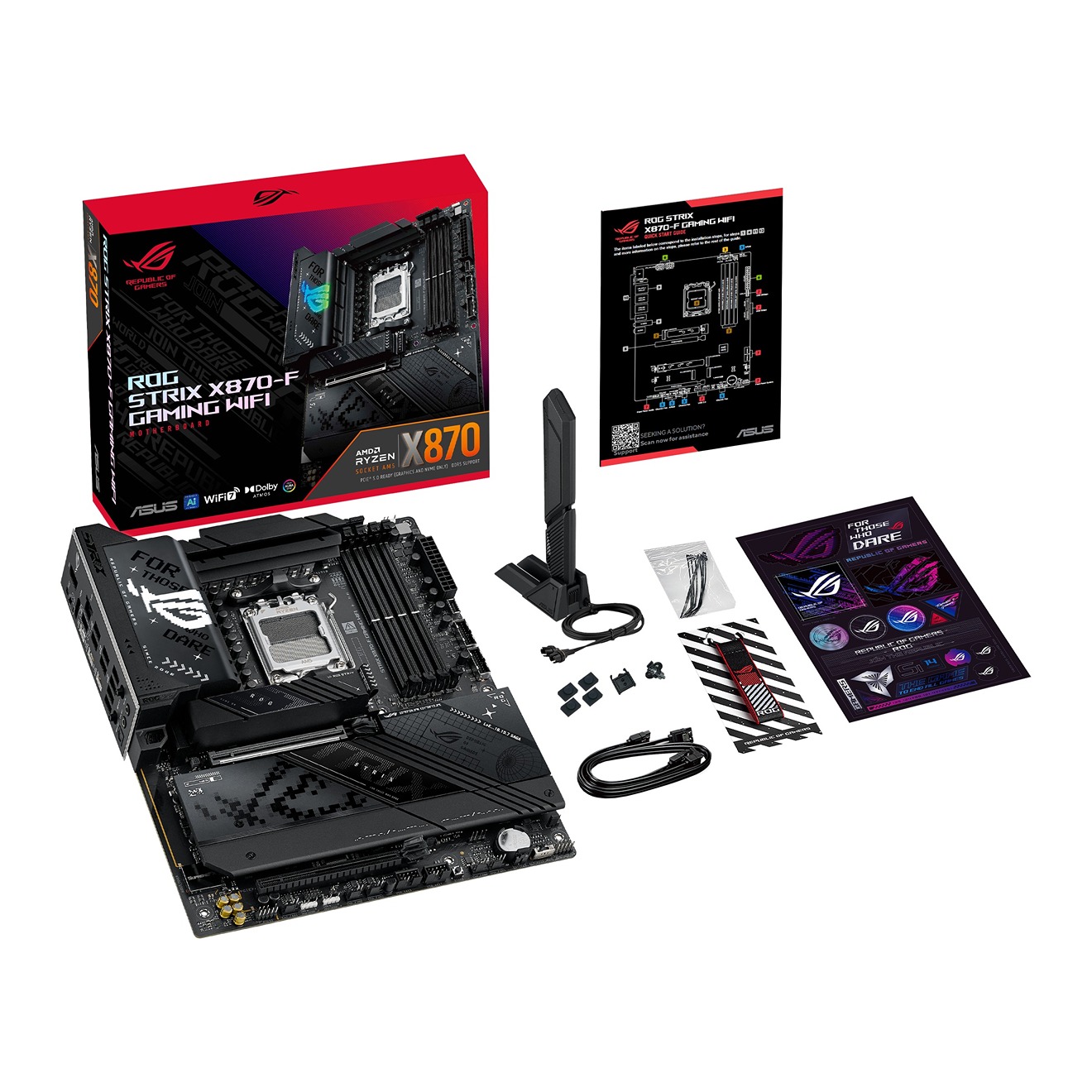 ASUS ROG STRIX X870-F GAMING WIFI/ AM5/ ATX 