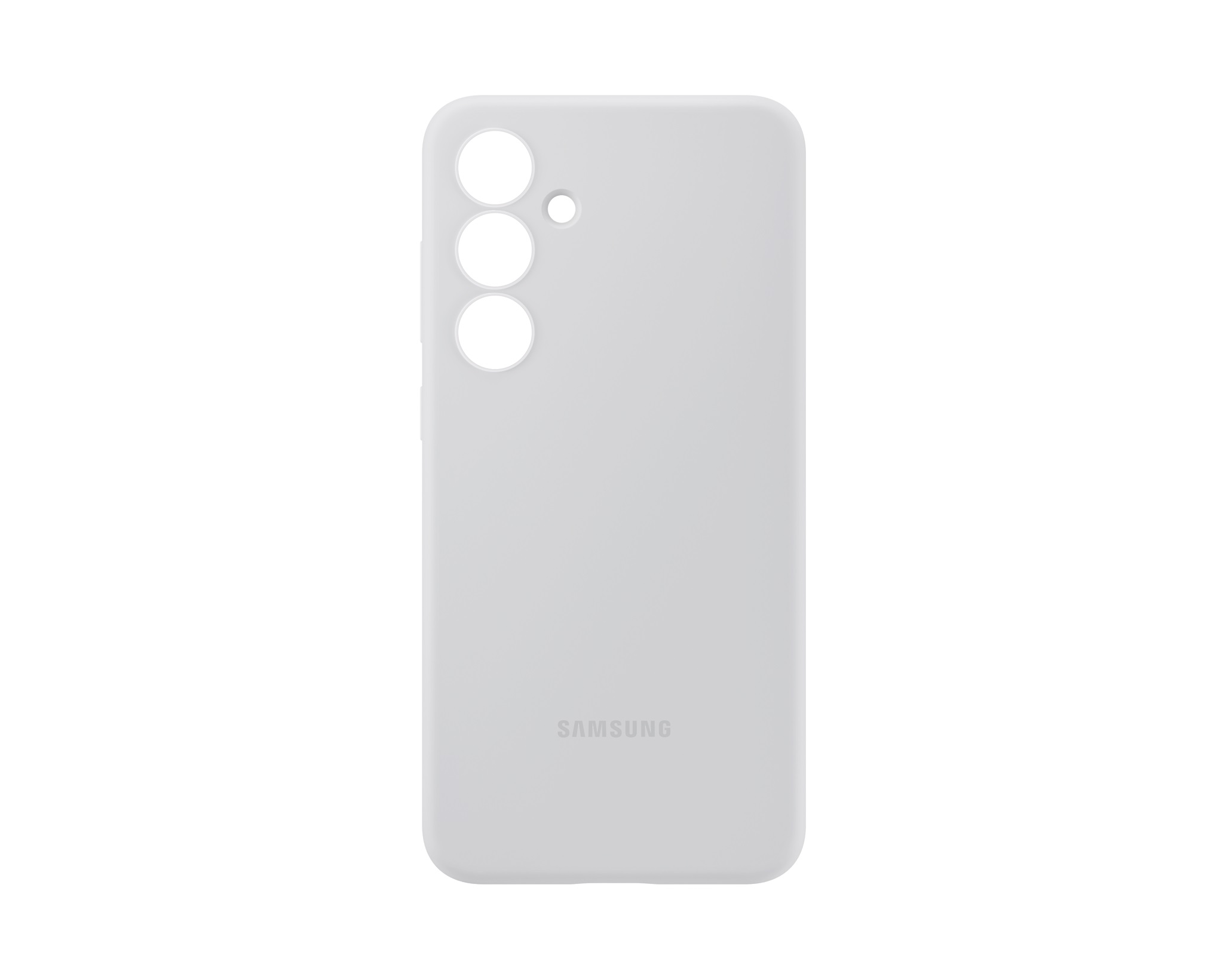 Samsung Silikónový zadný kryt pre Samsung Galaxy S24 FE Gray 