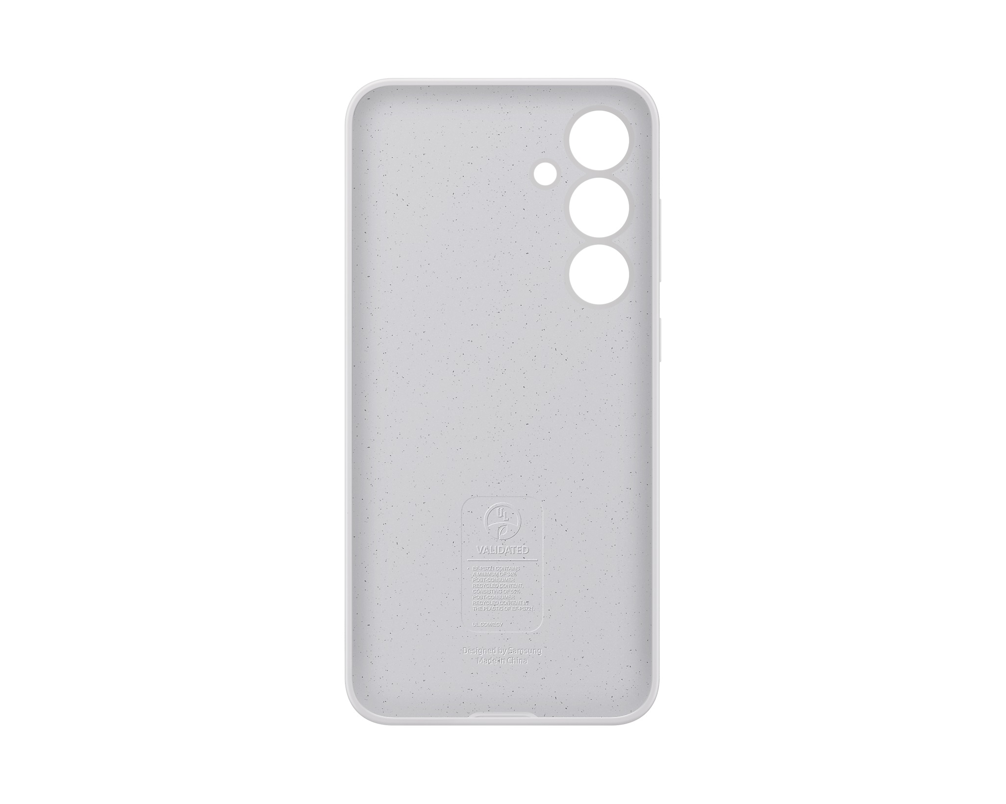 Samsung Silikónový zadný kryt pre Samsung Galaxy S24 FE Gray 