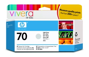 HP no 70 sv. šedá atramentová kazeta, C9451A