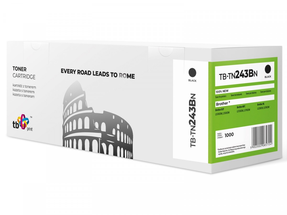 Toner TB kompat. s Brother TN243B, TB-TN243BN BK 100% new
