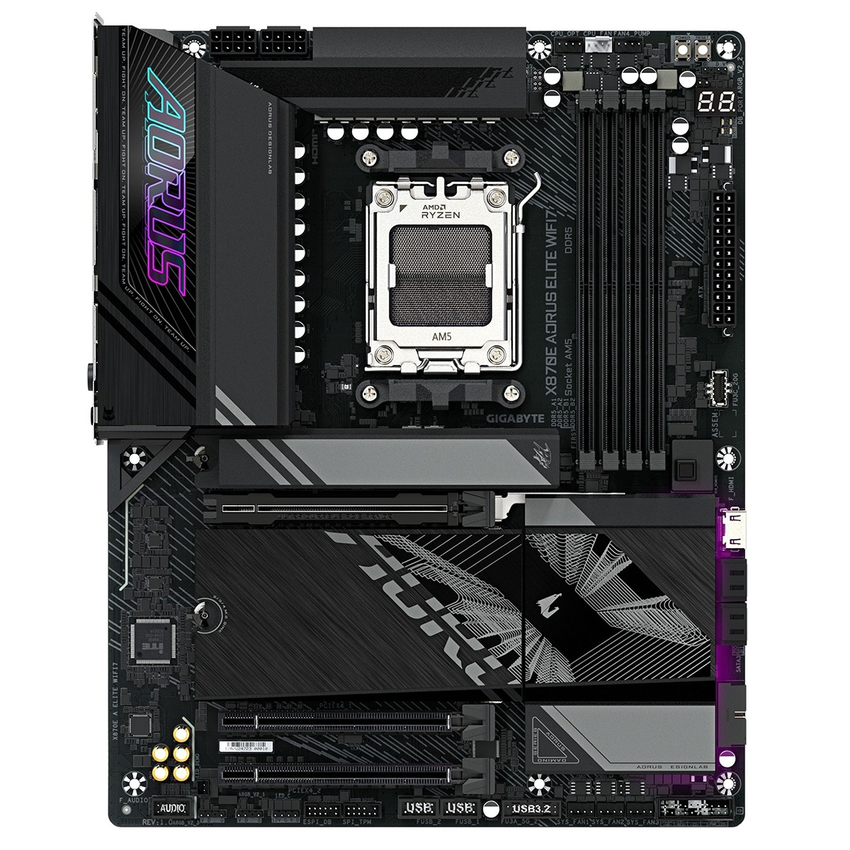 GIGABYTE X870E AORUS ELITE WIFI7/ AM5/ ATX