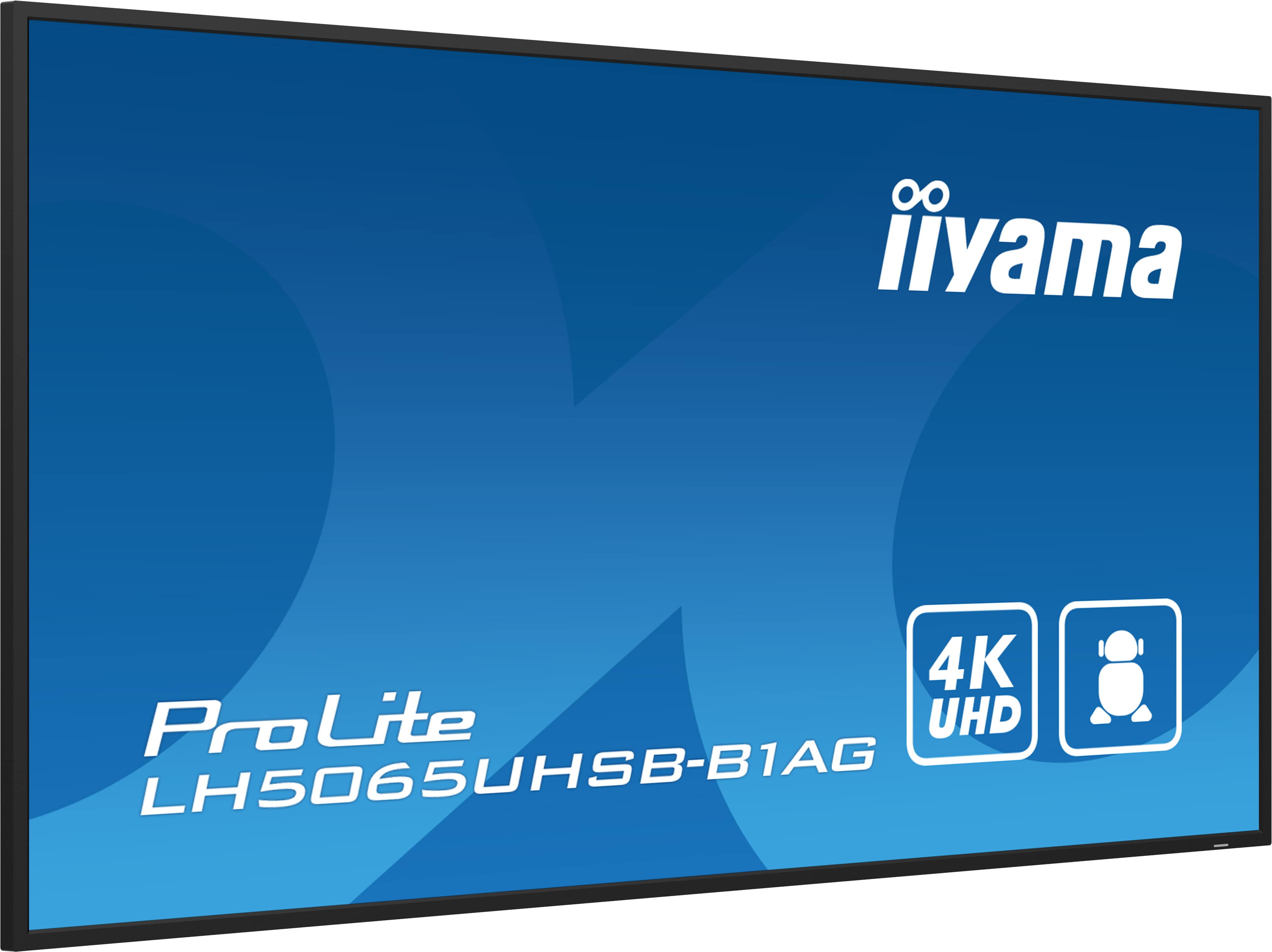 50" iiyama LH5065UHSB-B1AG:VA, 4K UHD, Android, 24 7 