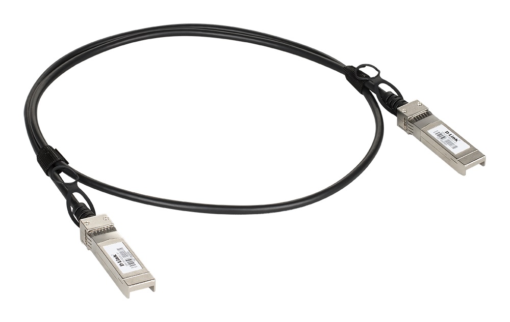 D-Link DEM-CB100S28 QSFP28 stohovací DAC kábel 1m 