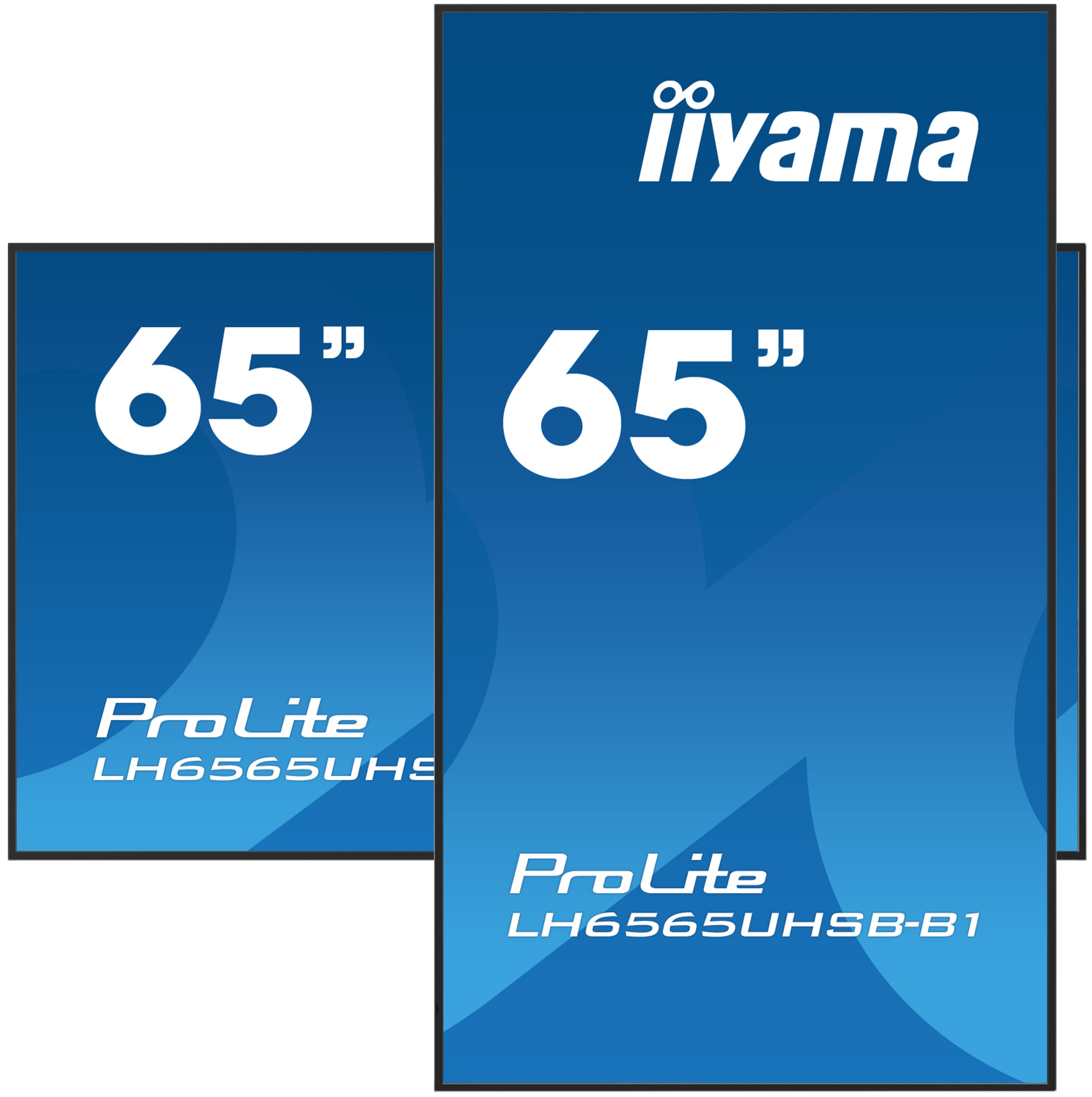 65" iiyama LH6565UHSB-B1:IPS, 4K UHD, Android, 24 7 