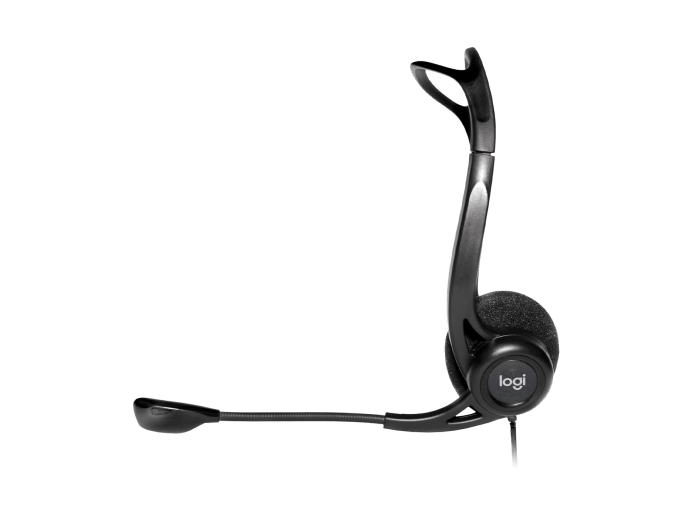 akcie Logitech PC 960 Stereo Headset, USB _ 