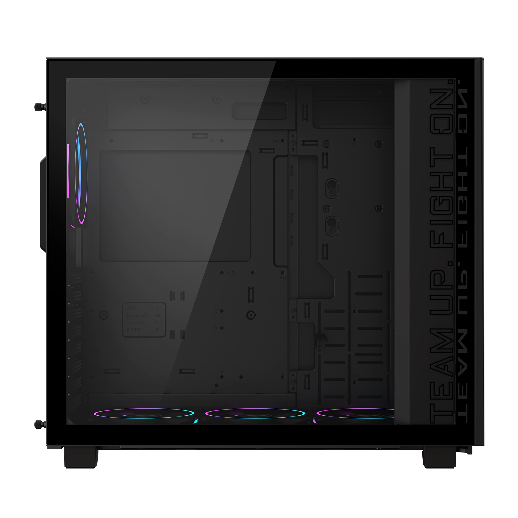 GIGABYTE AORUS C400 GLASS/ Midi Tower/ Transpar./ Čierna 