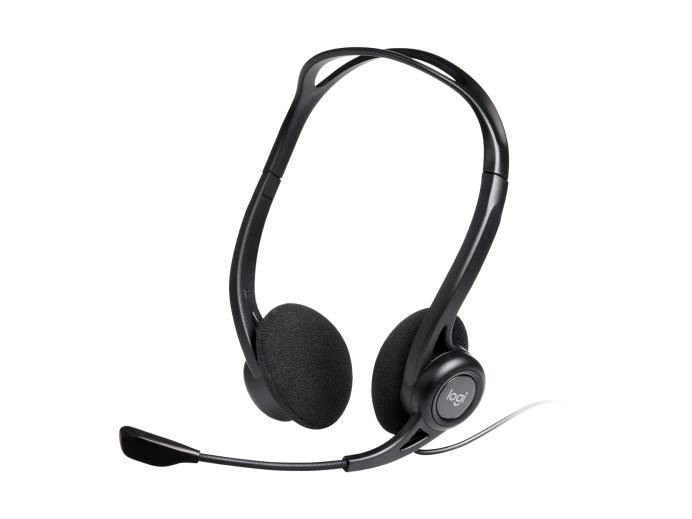 akcie Logitech PC 960 Stereo Headset, USB _
