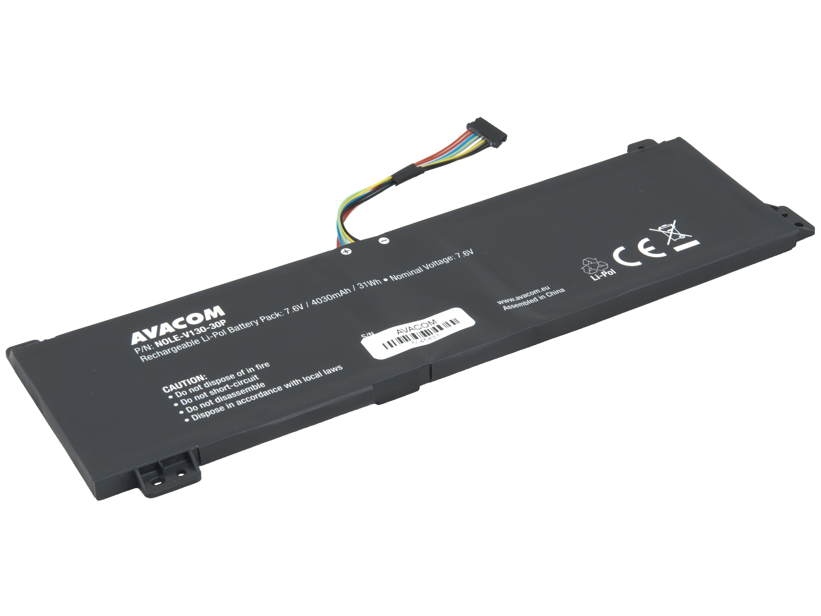 Batéria AVACOM pre Lenovo V130-15IKB, V330-15IKB Li-Pol 7, 6 V 4030mAh 31Wh