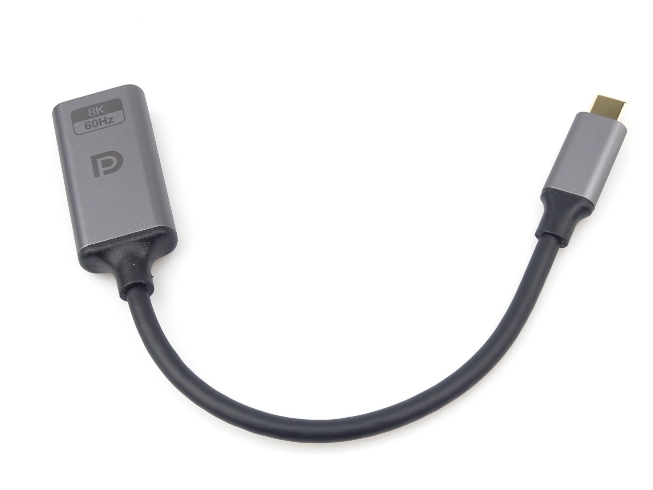 PremiumCord adaptér USB-C na DisplayPort DP1.4 Male/ Female 8K@60Hz a 4k@120Hz 20cm 