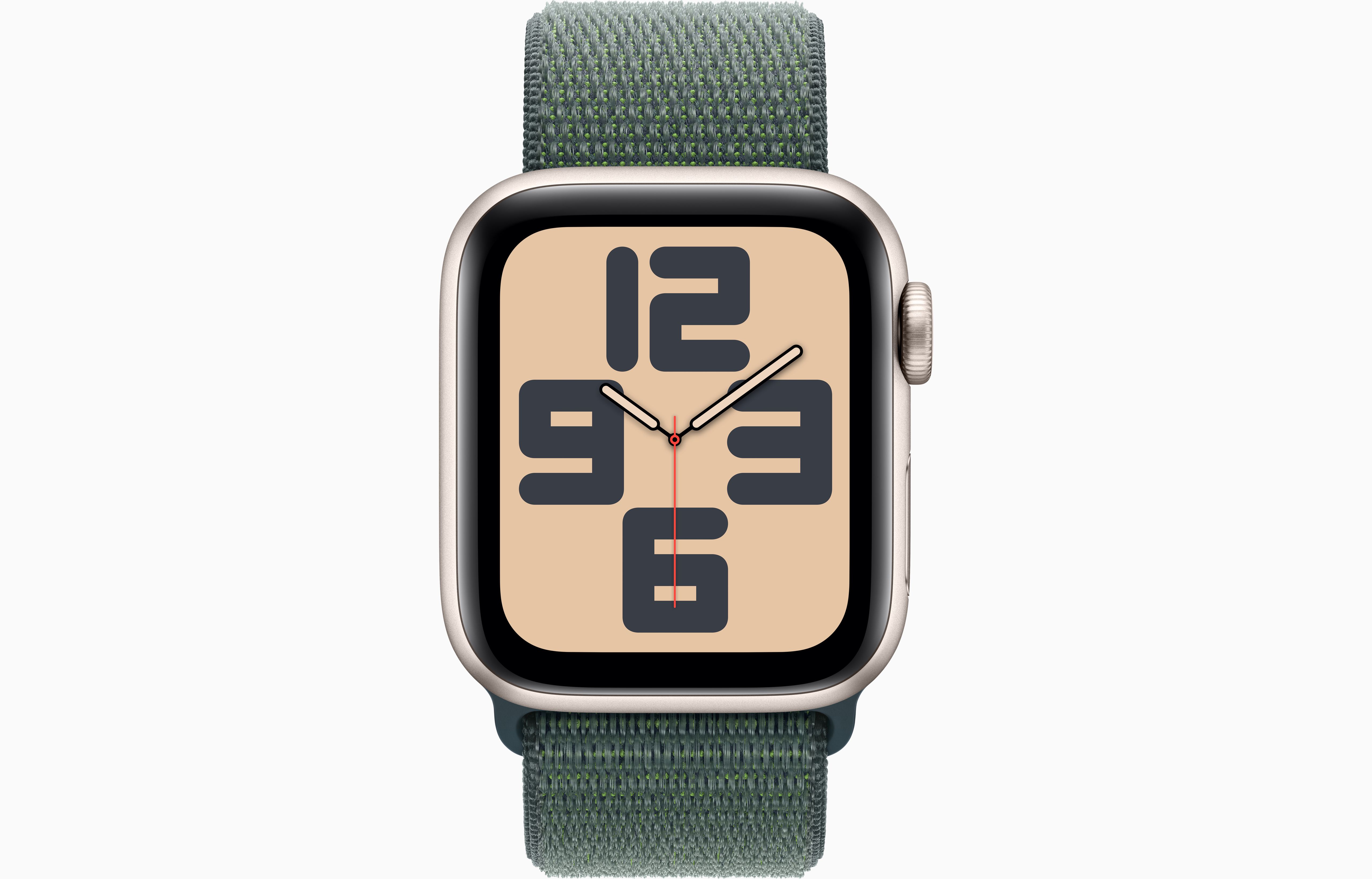 Apple Watch SE Cell/ 44mm/ Starlight/ Šport Band/ Lake Green 