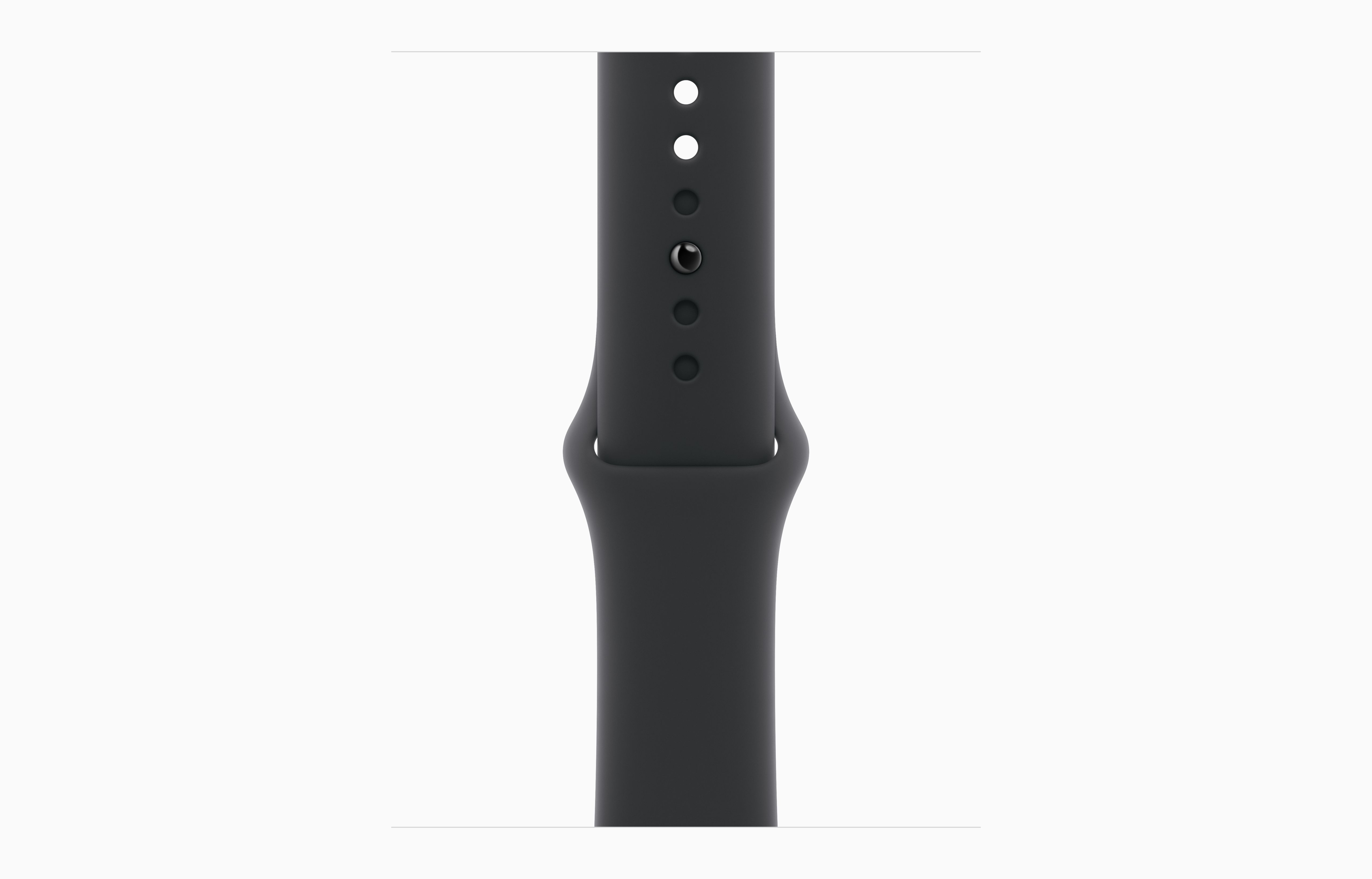 Apple Watch S10/ 46mm/ Jet Black/ Šport Band/ Black/ -S/ M 