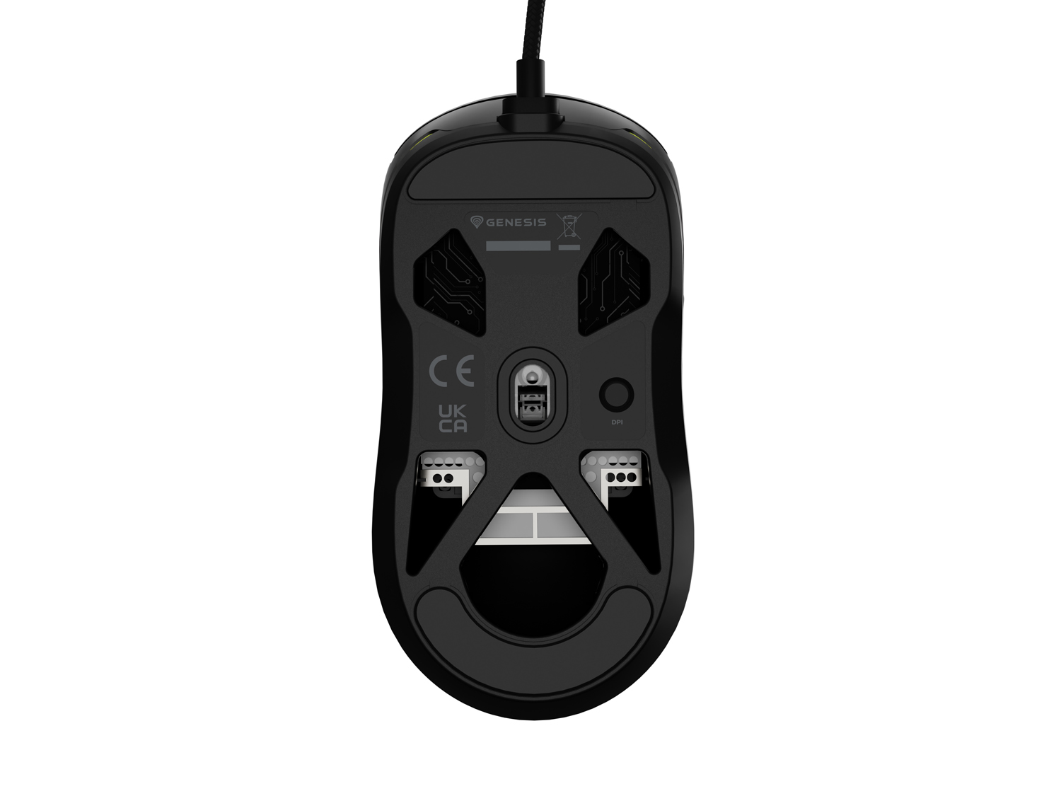Genesis herná myš KRYPTON 660/ Herná/ Optická/ 12 000 DPI/ Drôtové USB-A/ Čierna 