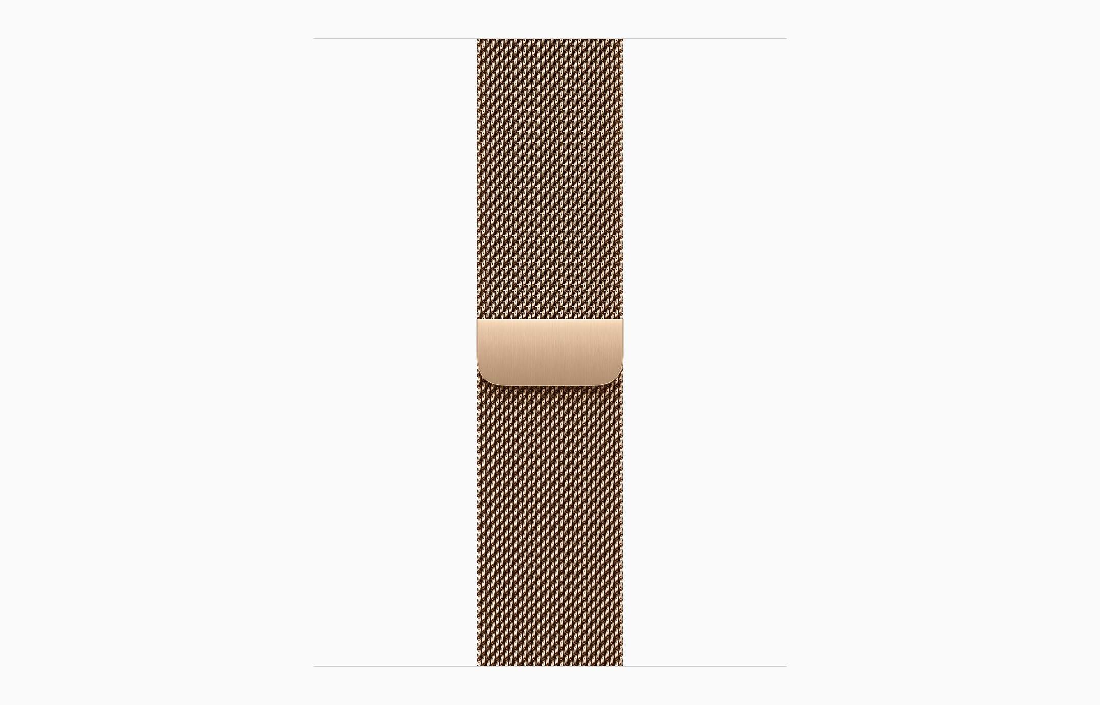 Apple Watch Series 10 GPS + Cellular 46mm Gold Titanium Case with Gold Milanese Loop - S/M 