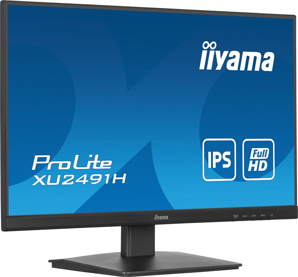 iiyama ProLite/ XU2491H-B1/ 23, 8"/ IPS/ FHD/ 100Hz/ 0, 5ms/ Black/ 3R 