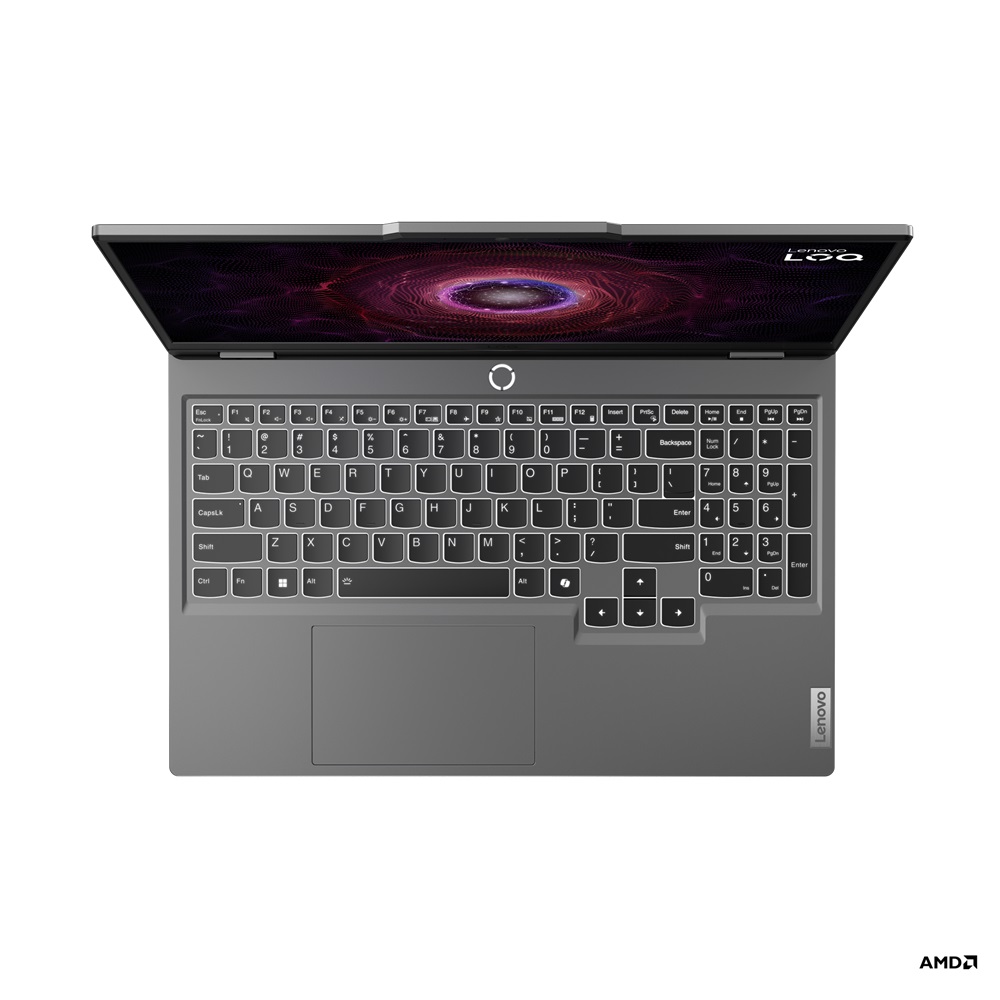 Lenovo LOQ/ LOQ 15ARP9/ R7-7435HS/ 15, 6"/ FHD/ 24GB/ 512GB SSD/ RTX 4060/ DOS/ Gray/ 2R 