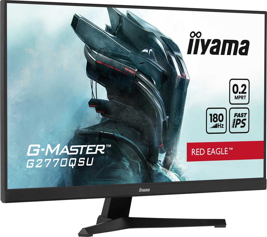 iiyama G-Master/ G2770QSU-B6/ 27"/ IPS/ QHD/ 180Hz/ 0, 2ms/ Black/ 3R 