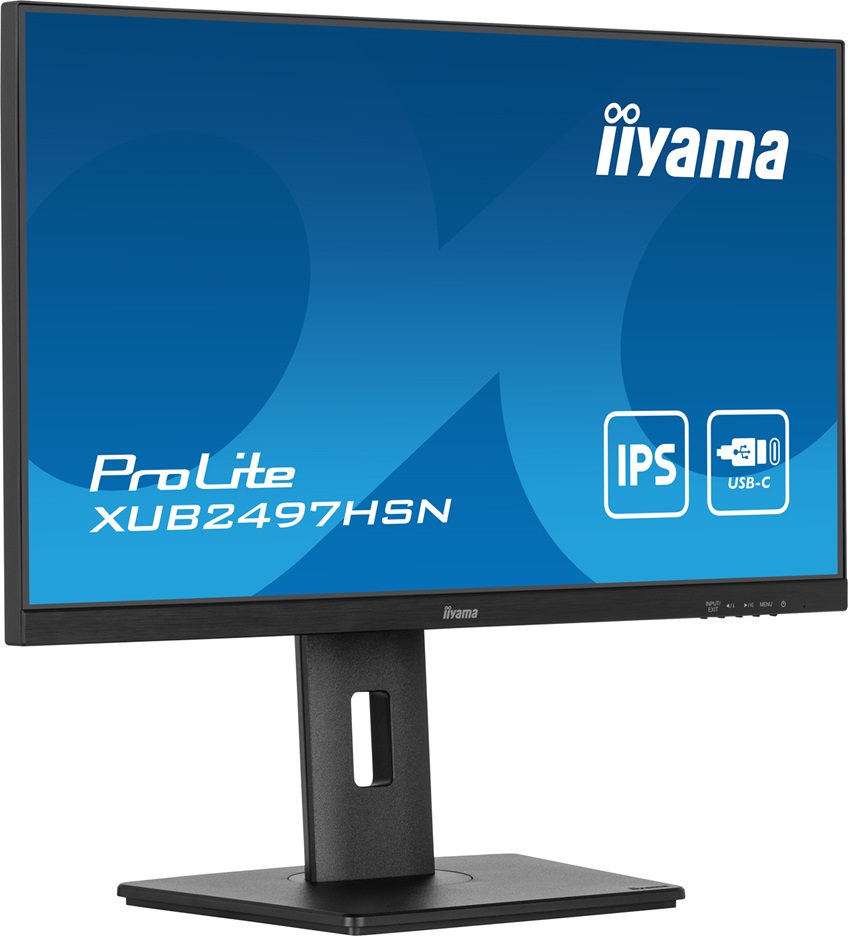 iiyama ProLite/ XUB2497HSN-B2/ 23, 8"/ IPS/ FHD/ 100Hz/ 1ms/ Black/ 3R 