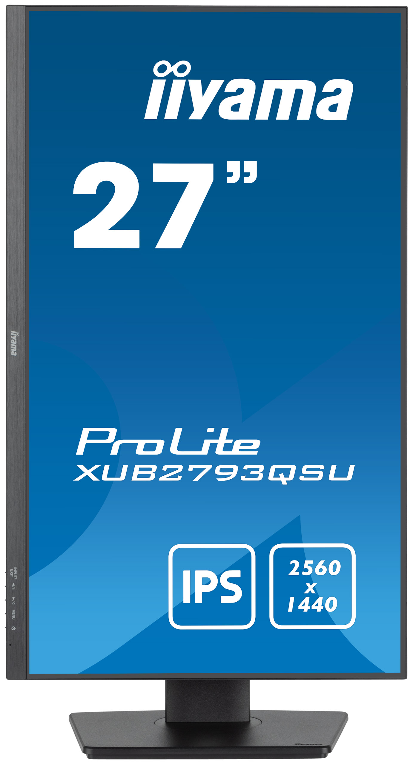 iiyama ProLite/ XUB2793QSU-B7/ 27"/ IPS/ QHD/ 100Hz/ 1ms/ Black/ 3R 