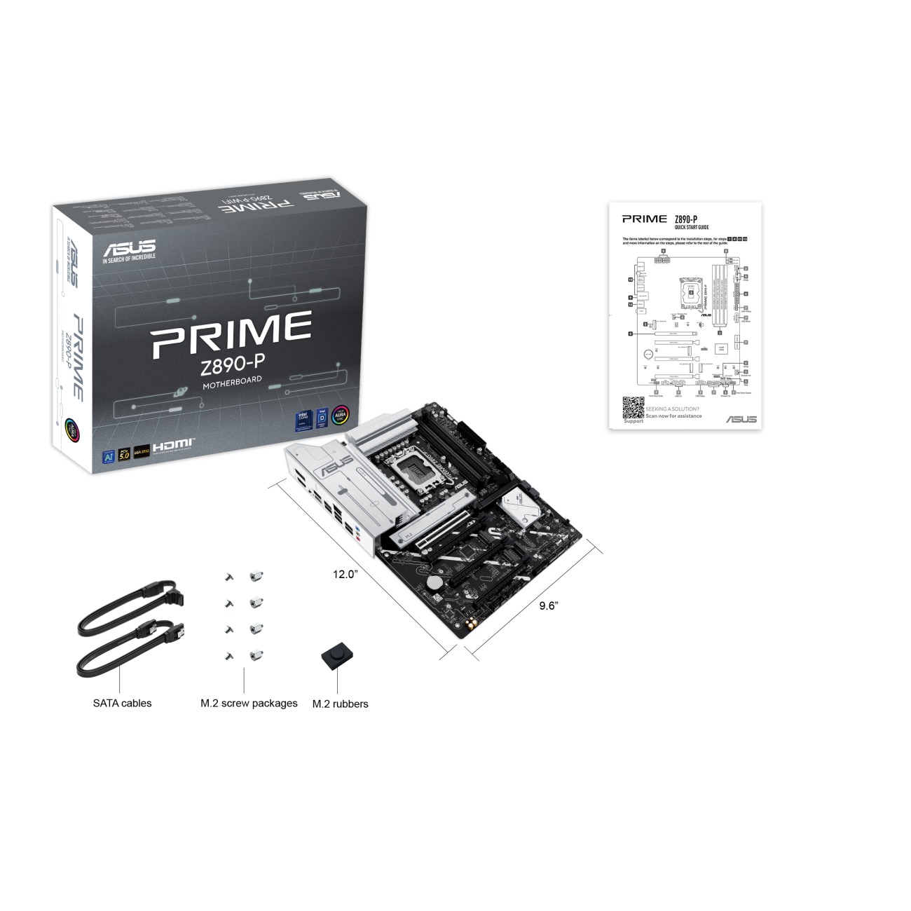 ASUS PRIME Z890-P/ LGA 1851/ ATX 